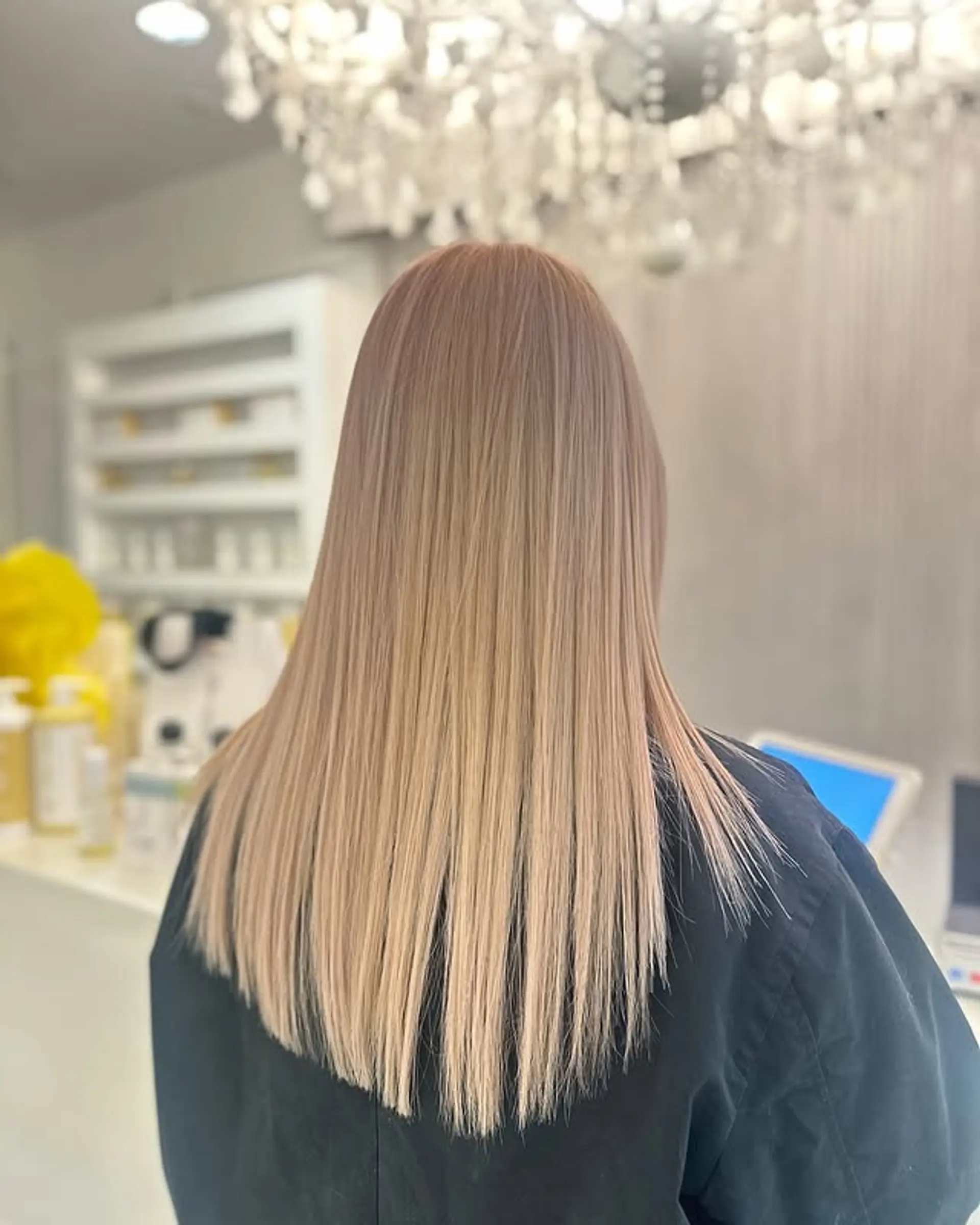 Long and straight with a seamless color melt. 1