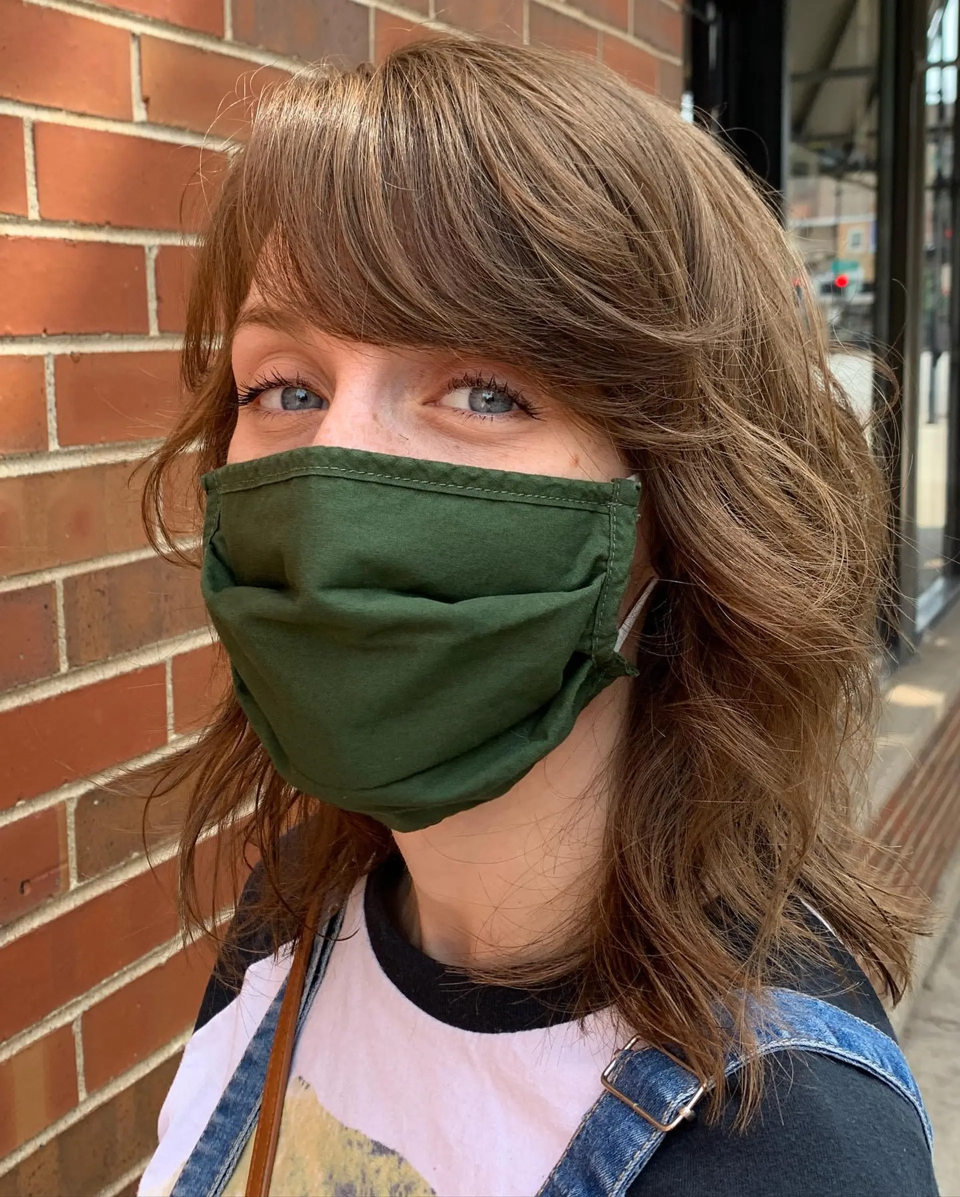 A medium-length shag with wispy bangs and lots of layers for texture. 2