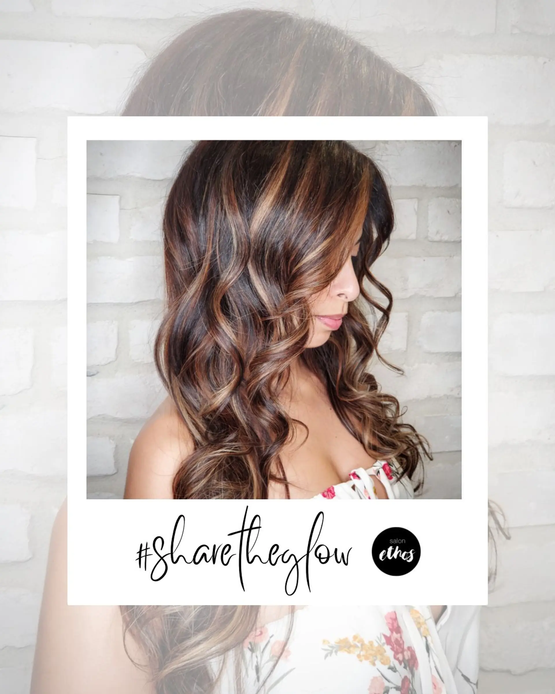 Wavy medium-length hair with a caramel swirl balayage. 1
