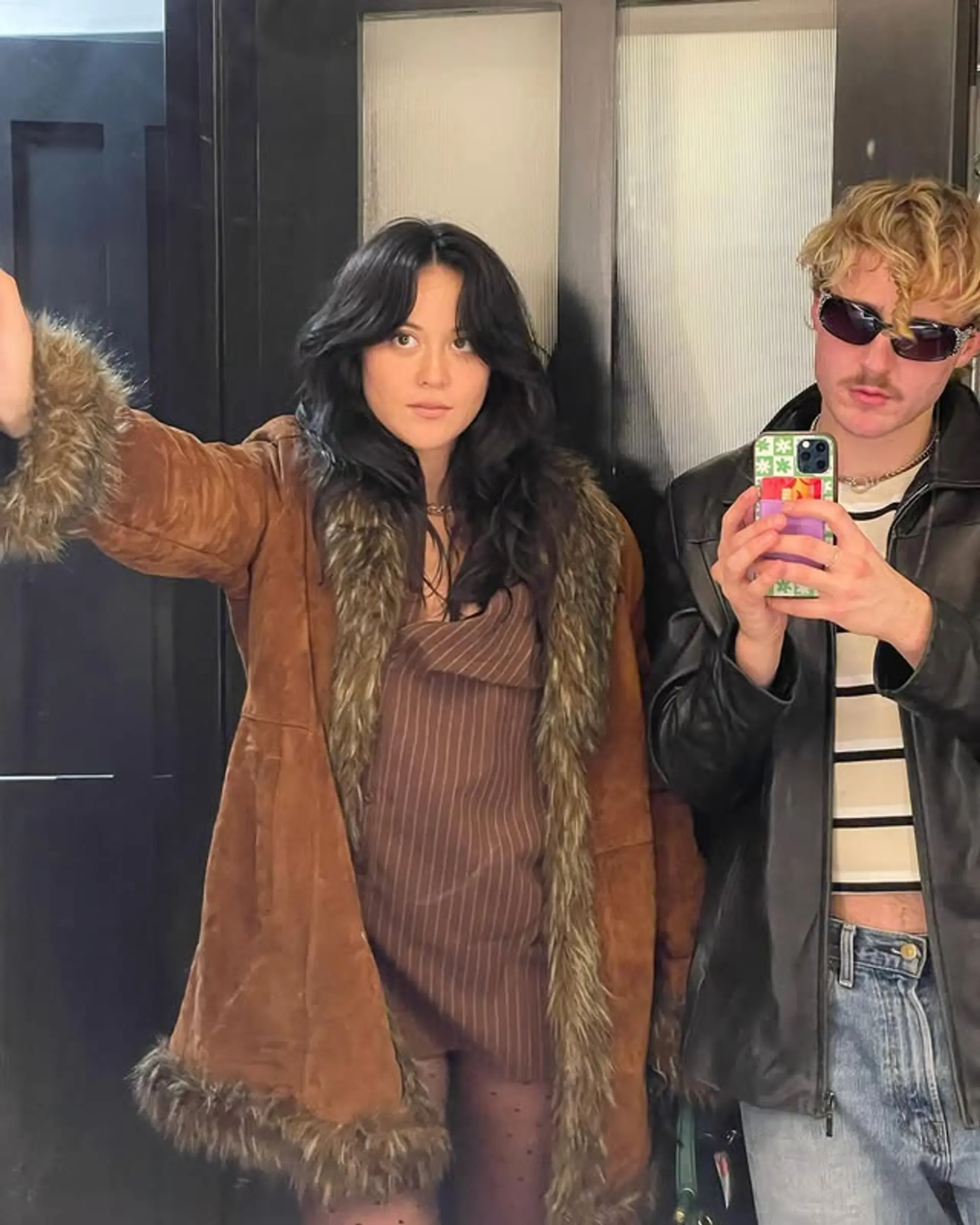 Medium length with curtain bangs and soft layers. 1