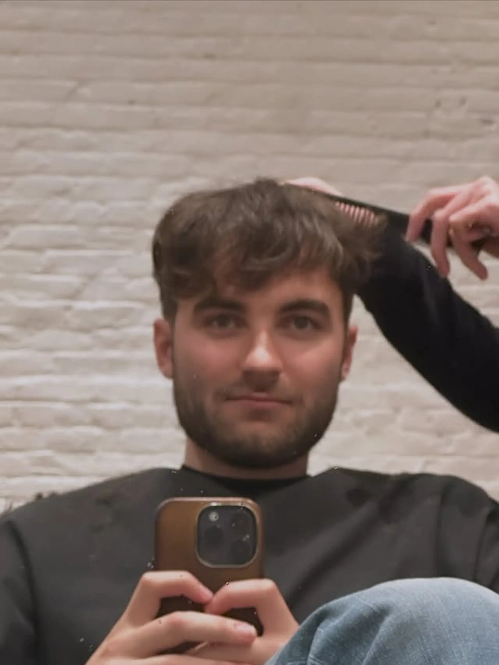 A textured crop with a soft fringe, perfect for adding a modern touch to your look. 1