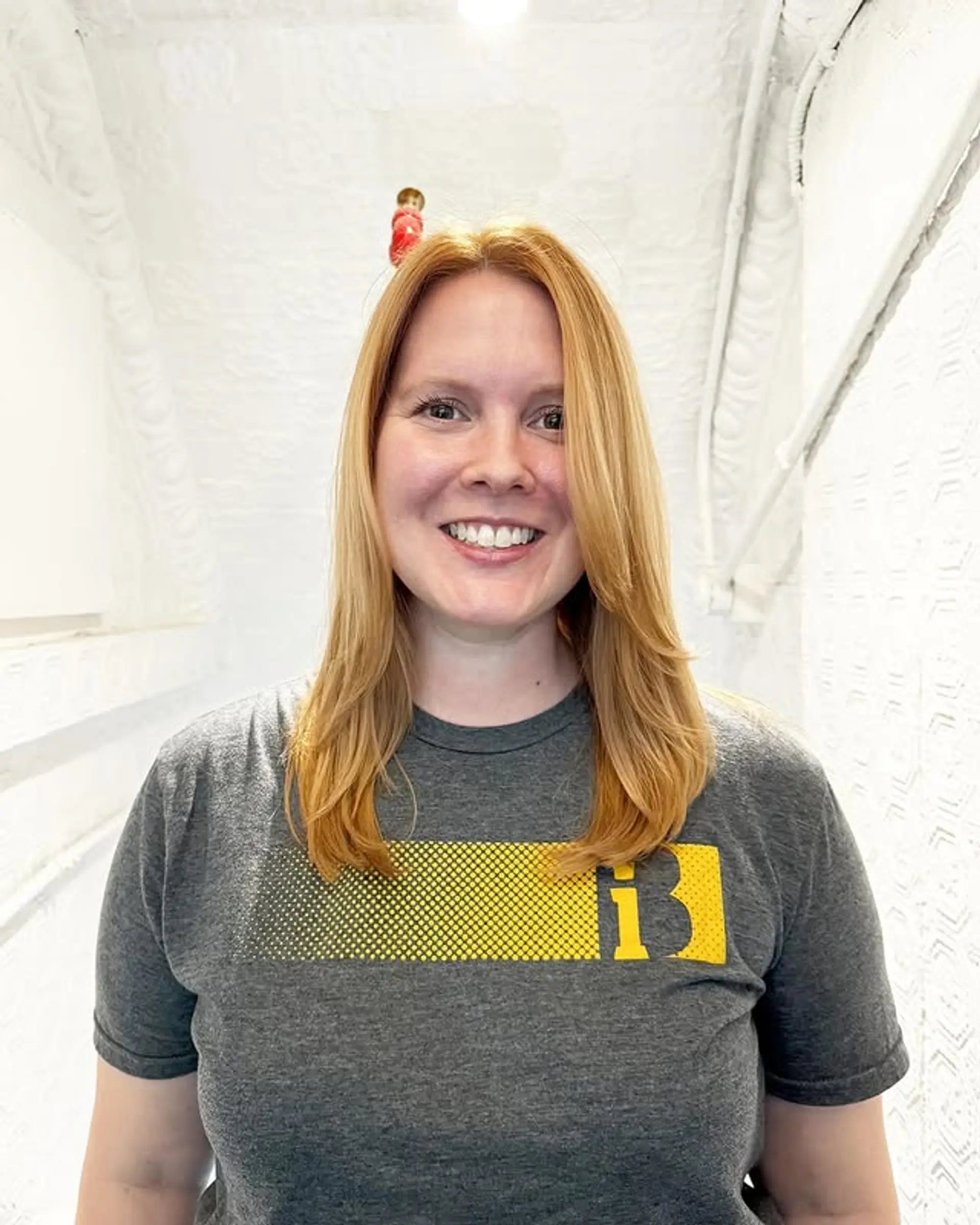 A stylish medium-length lob with soft layers and face-framing details. 1