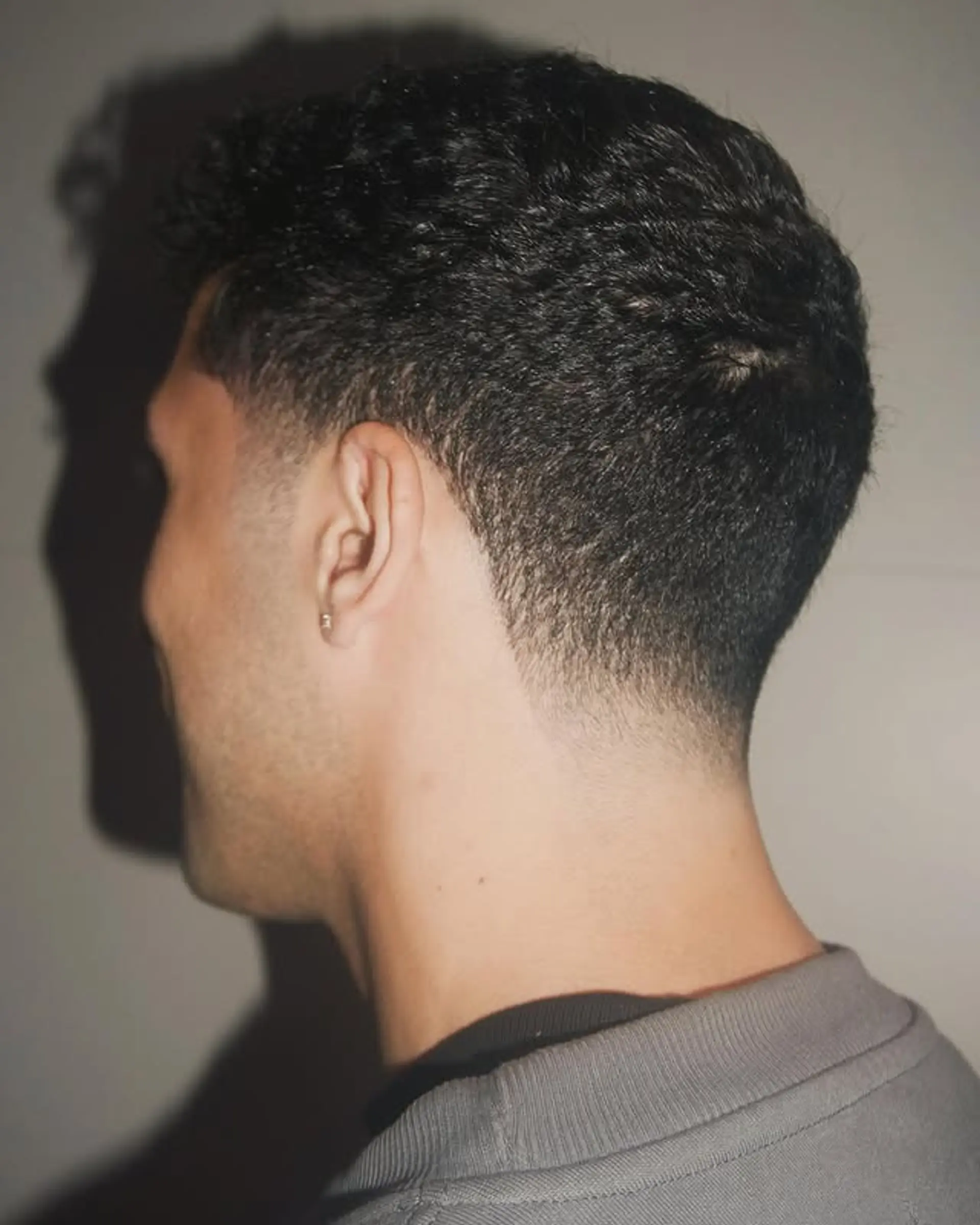 A classic taper fade with a clean and modern look. 1