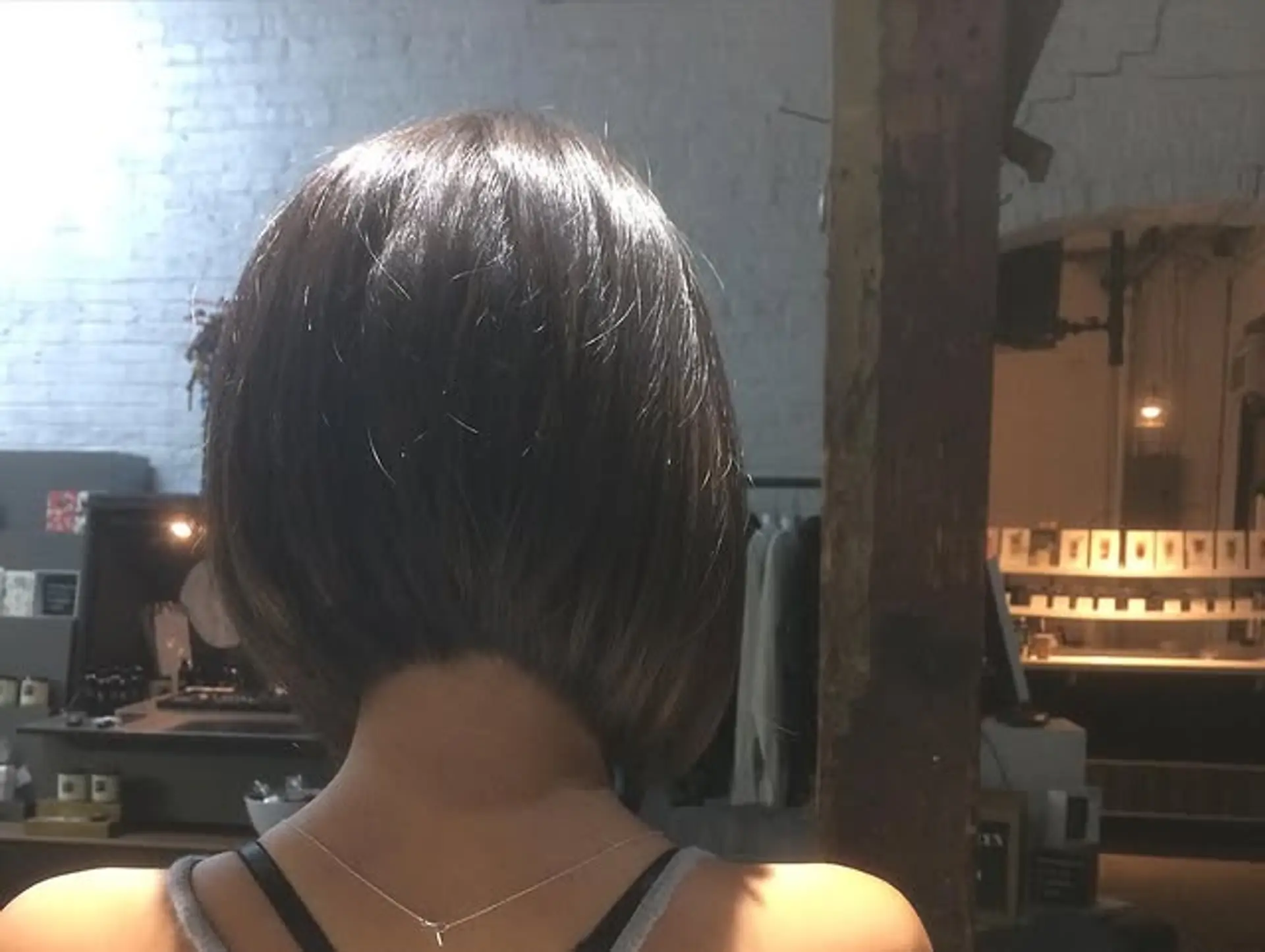 A classic chin-length bob with subtle layering for a polished and low-maintenance look. 1