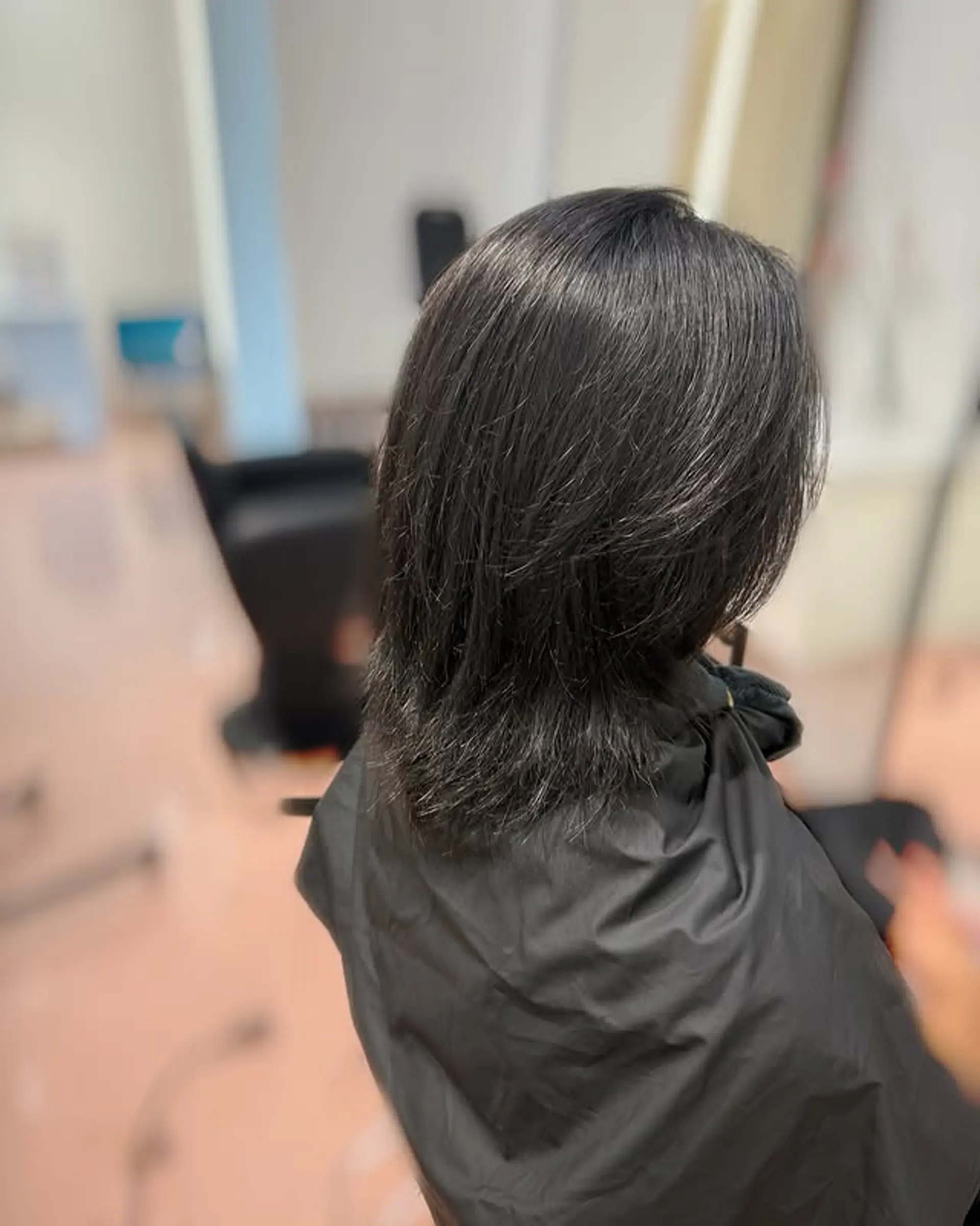 A modern, mid-length shag with choppy layers for a textured and effortless look. 1