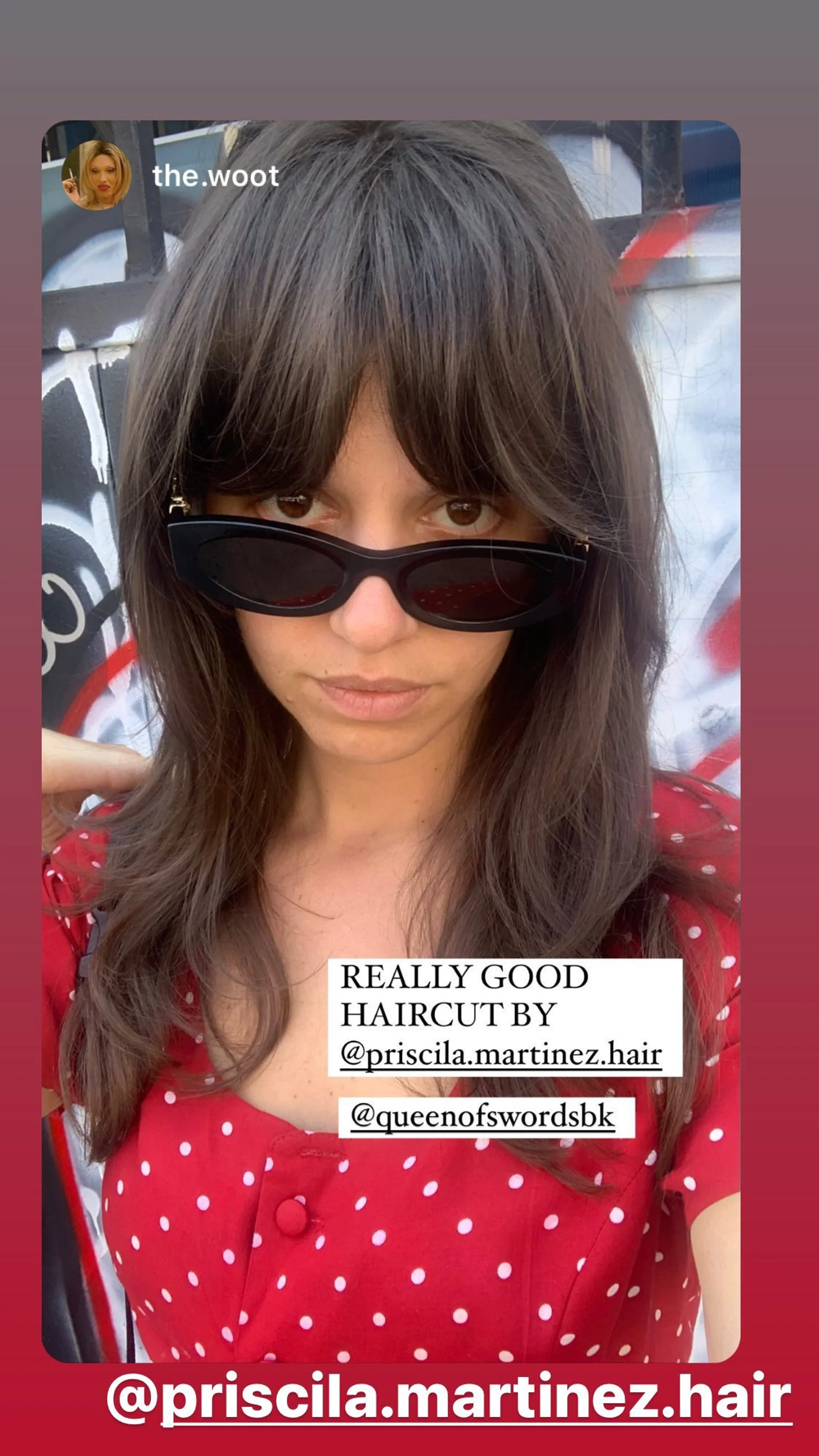 A trendy mid-length shag haircut with choppy, face-framing layers and wispy ends for relaxed, textured style, ideal for thick hair. - Preview 1