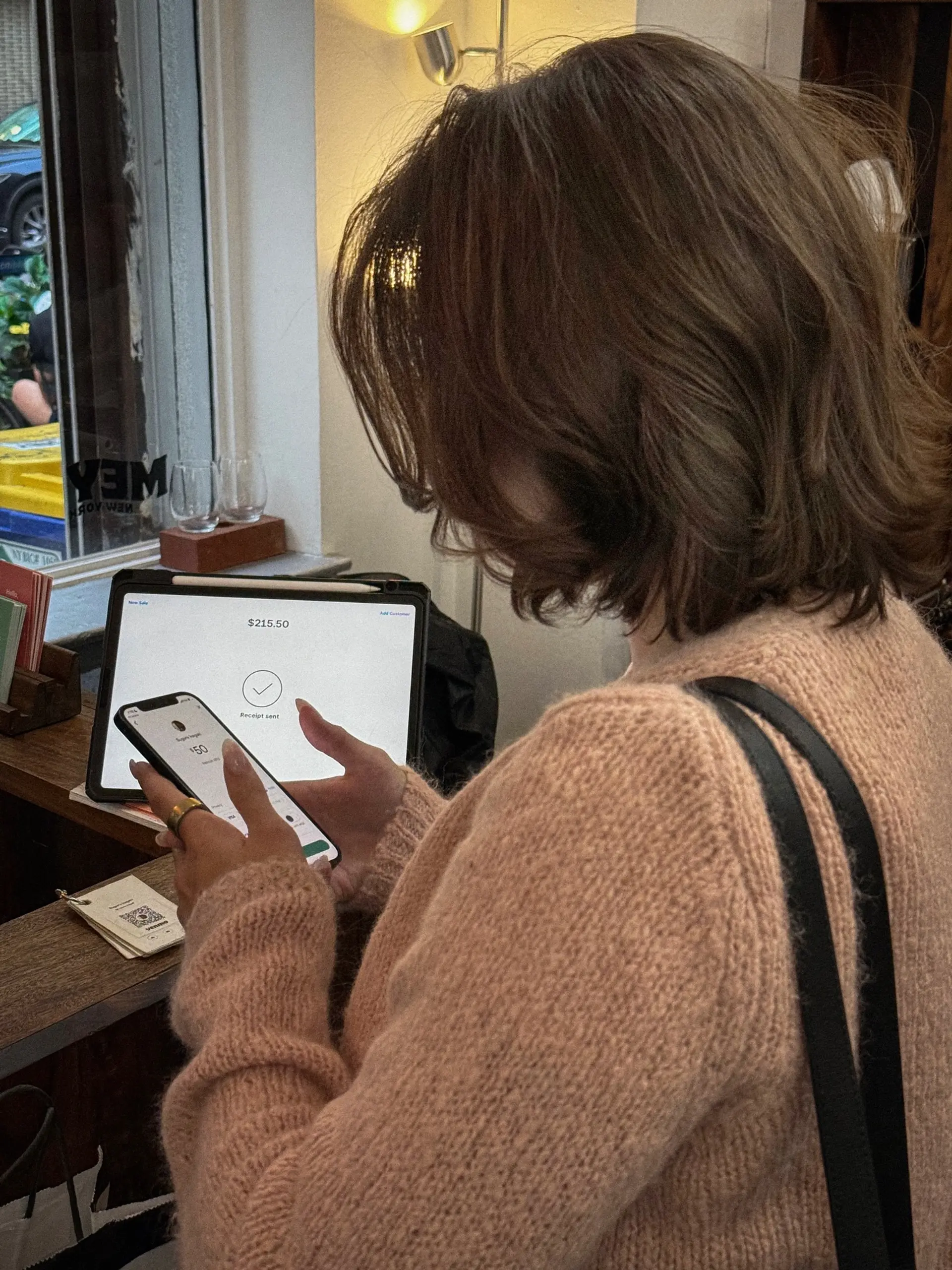 A trendy shag haircut with face-framing layers and soft curtain bangs. 3