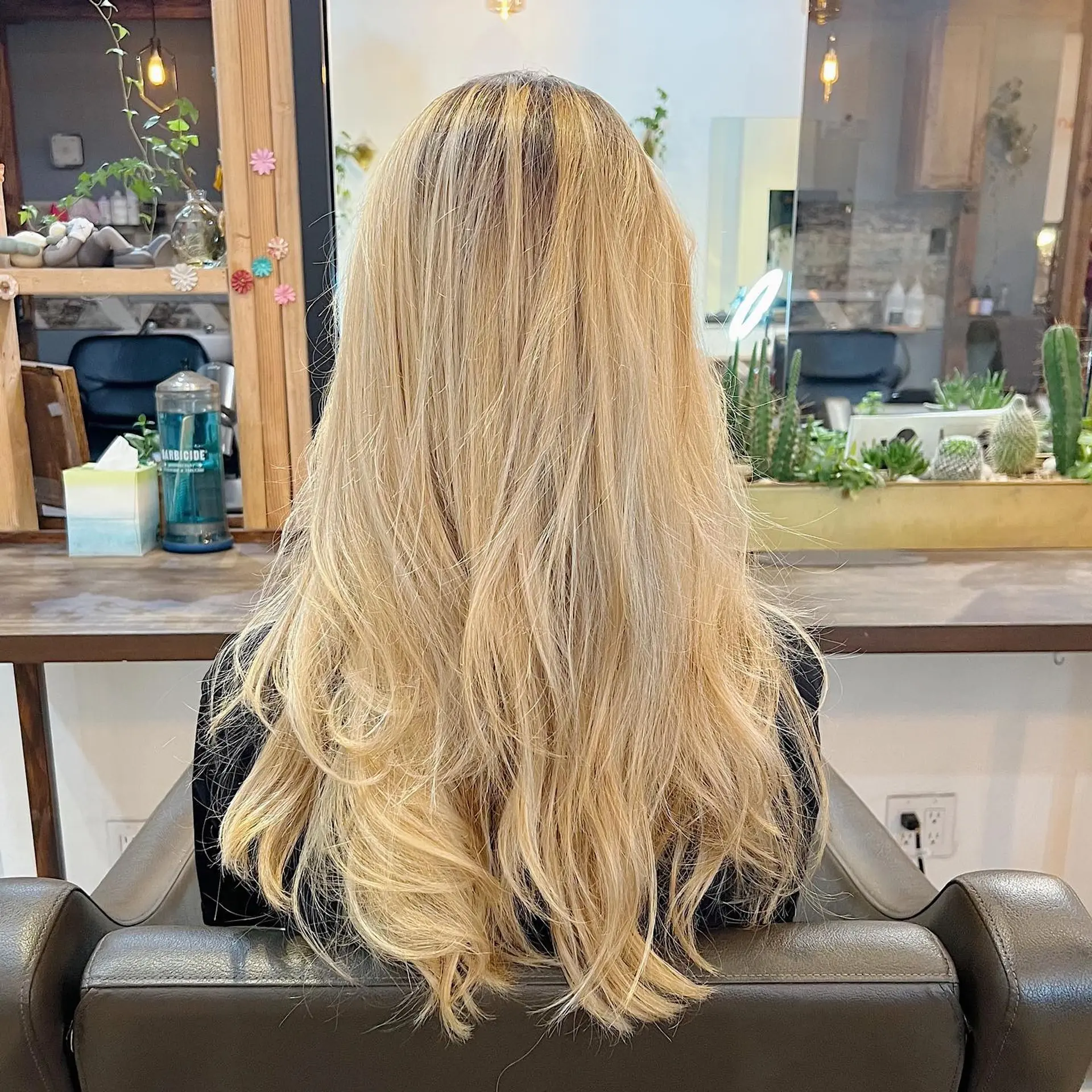 A long hairstyle with layers to add movement and dimension. 3