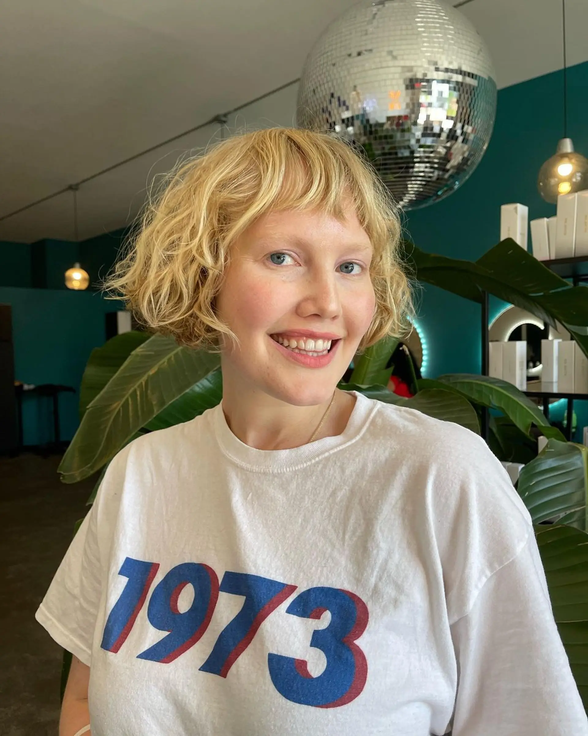 The Razored Texture Allows Curly Hair On Top To Match The Bottom By Taking The Weight Out Of Thicker Curlier Bits While Giving Shape To The Top. The Petal Carved Fringe Allows Them To Work With The Cowlick! 2