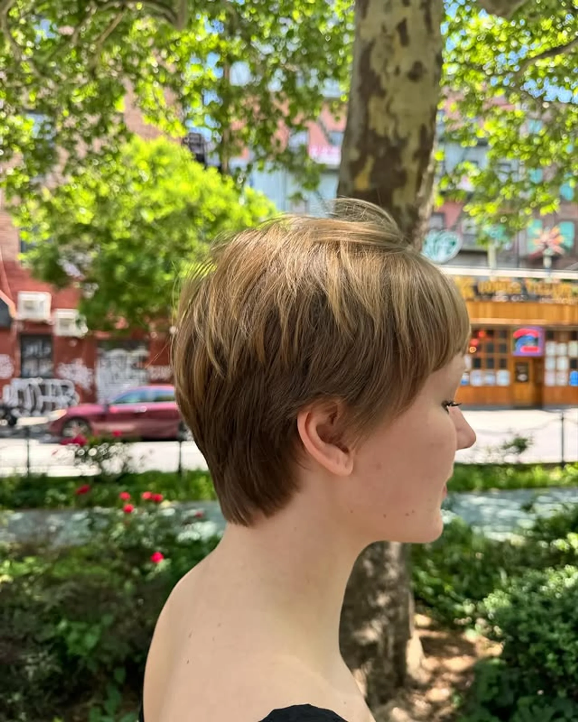 Edgy pixie mullet representing modern creative professional hairstyles - Preview 3