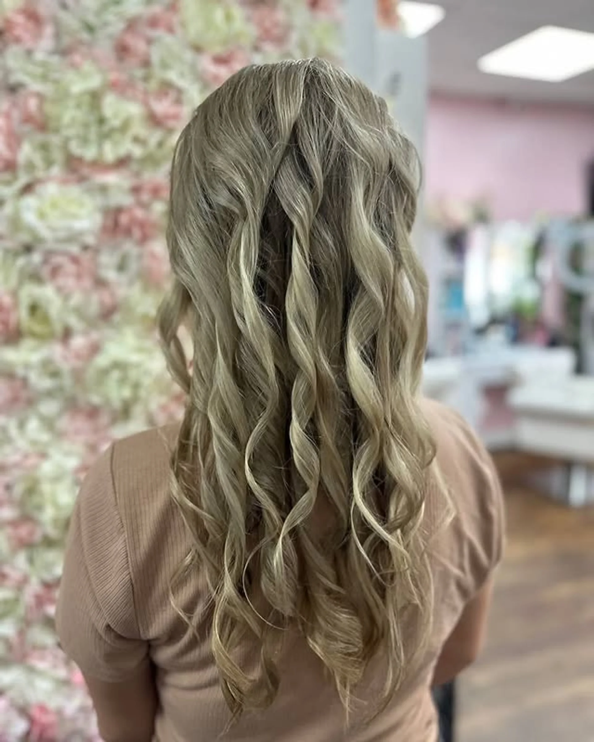 Woman with romantic auburn waves, perfect for a date night - Preview 1