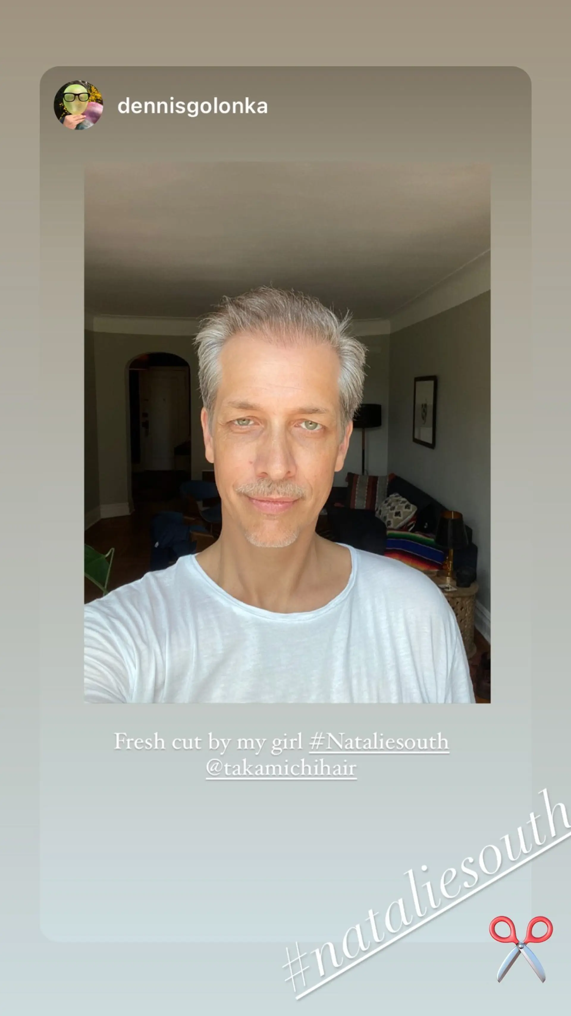 A classic tapered short haircut. 1