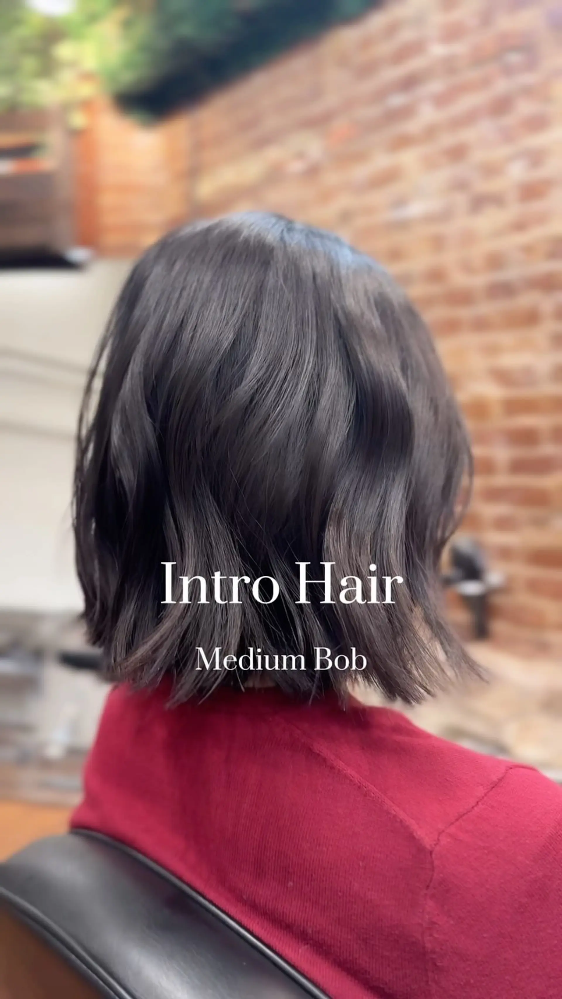 A textured medium-length bob featuring soft, subtle waves and textured ends. 1