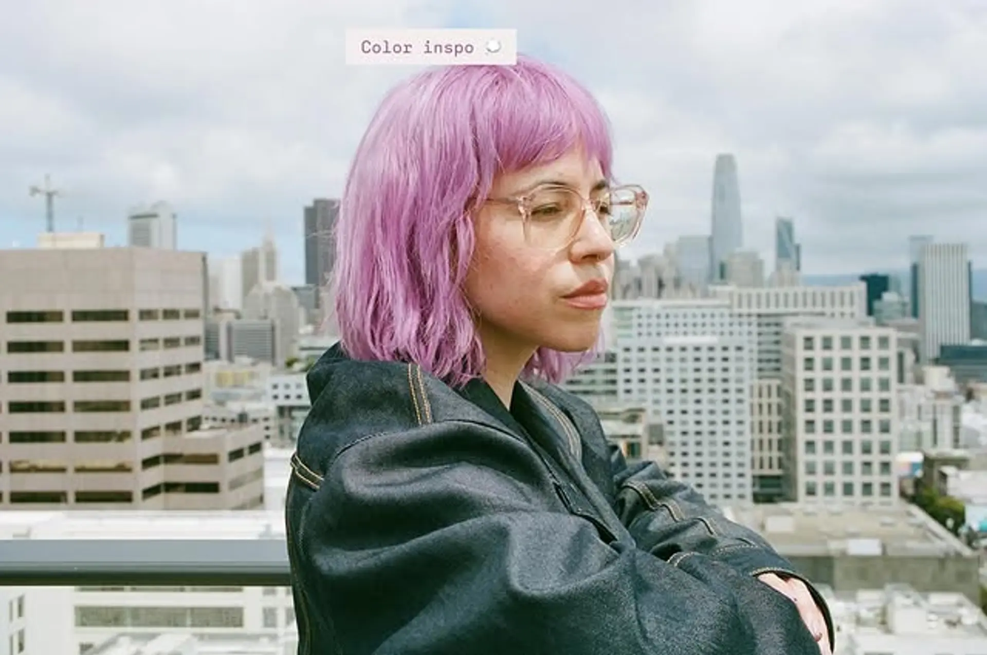 A shaggy bob with full bangs and textured ends. 1