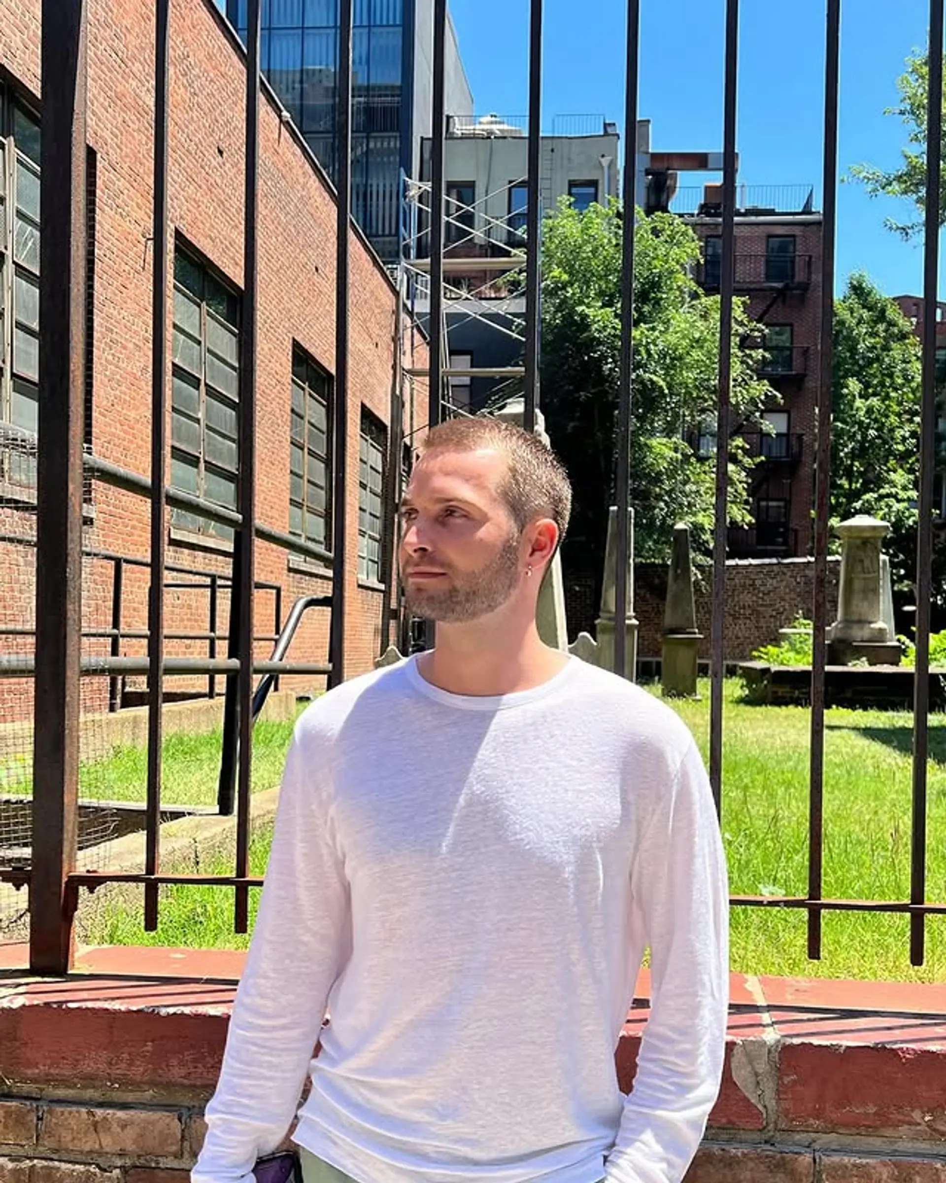 A classic buzz cut with a fade, providing a clean and modern look. 1