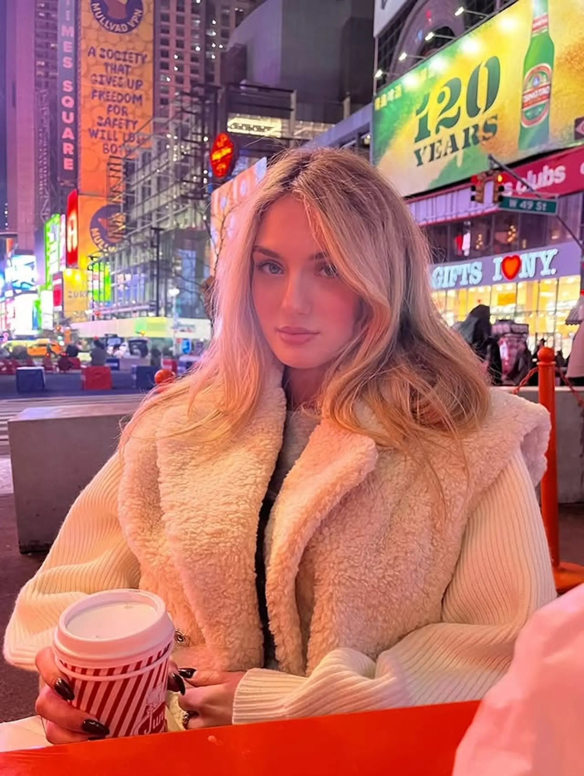 Medium length beachy waves with face-framing layers. 1