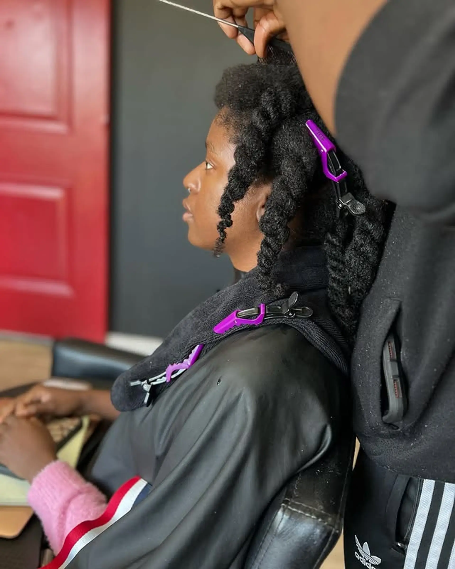 Two-strand twists are a protective hairstyle that involves twisting two sections of hair together from root to tip. 1