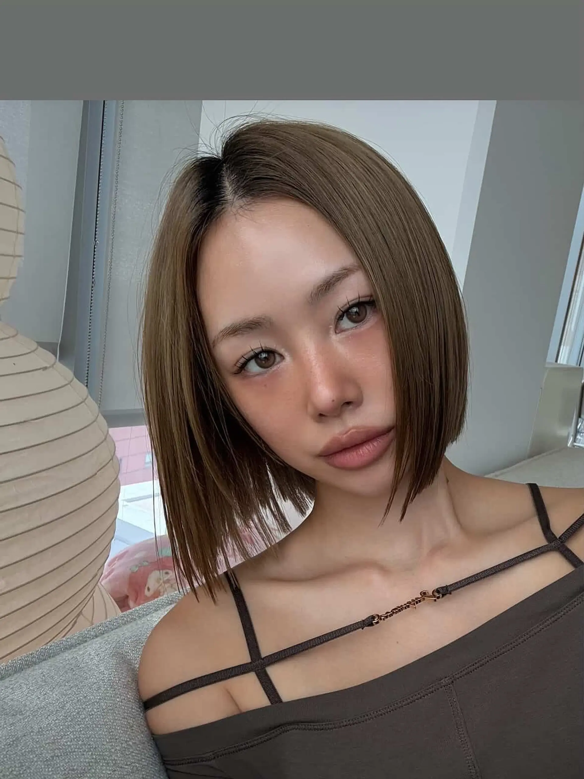 A sleek and stylish blunt bob. 1