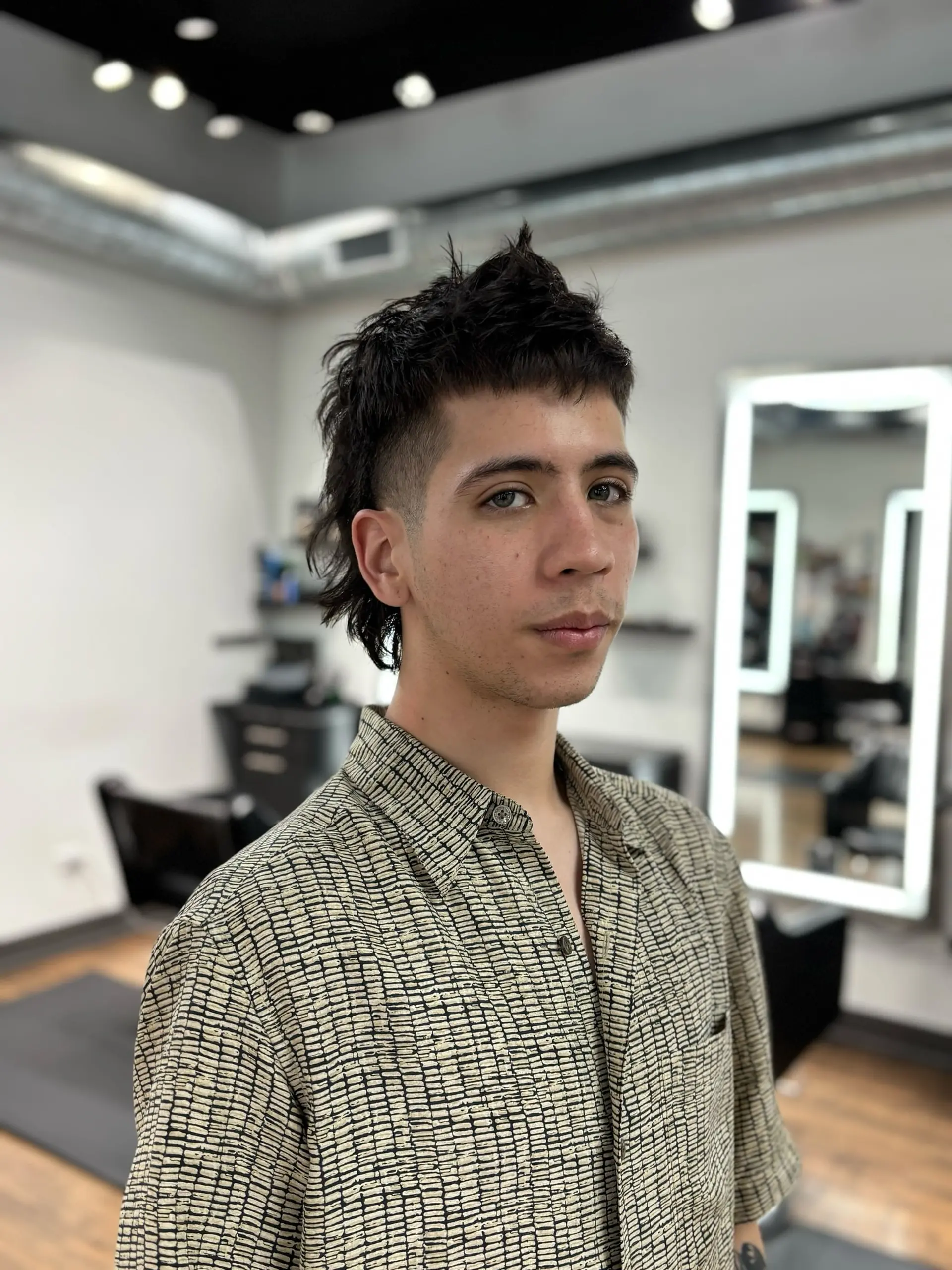 This mullet with a hawk-like flair on top. 1