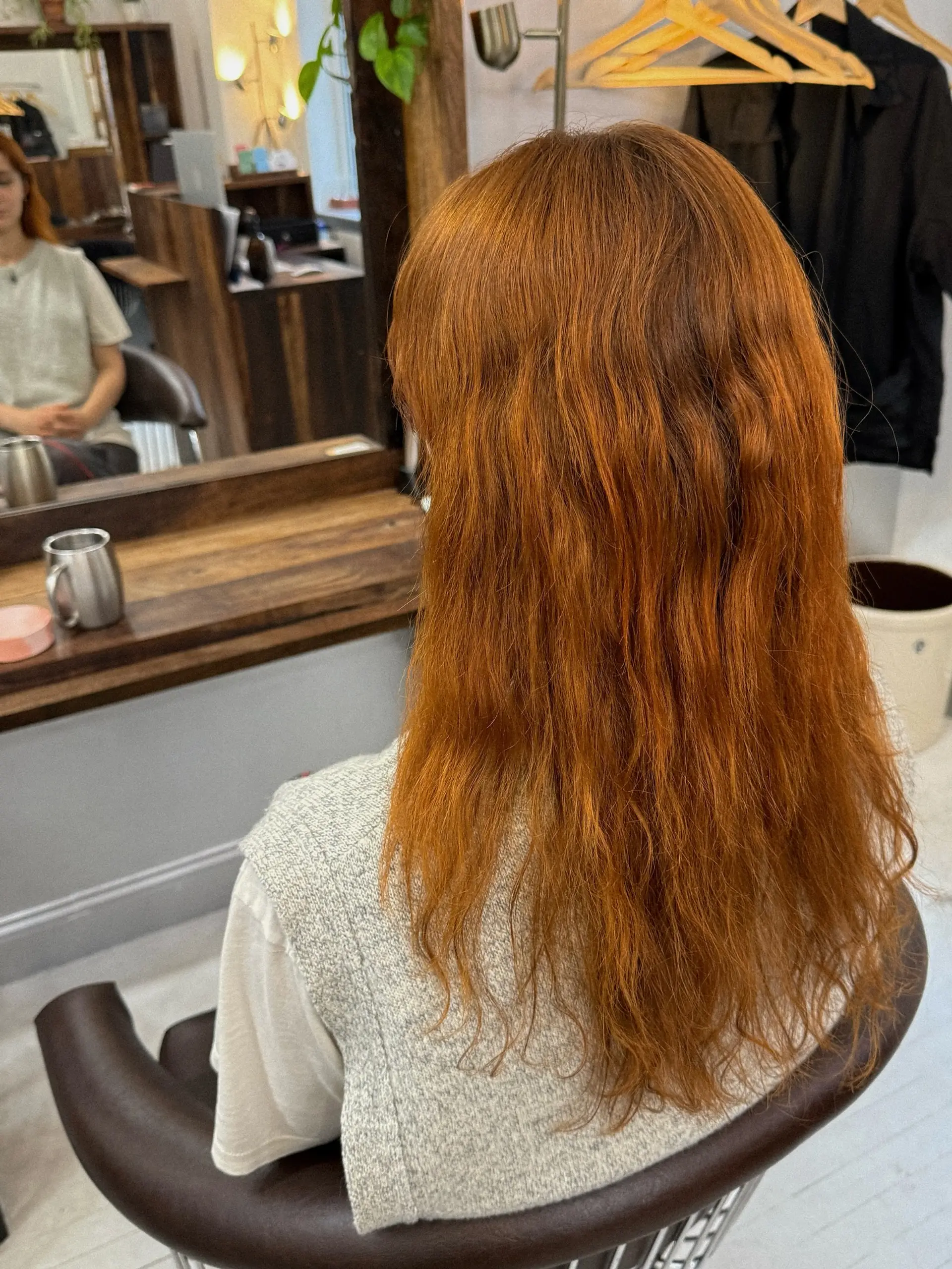 A shaggy, textured bob with soft bangs and choppy layers. 3