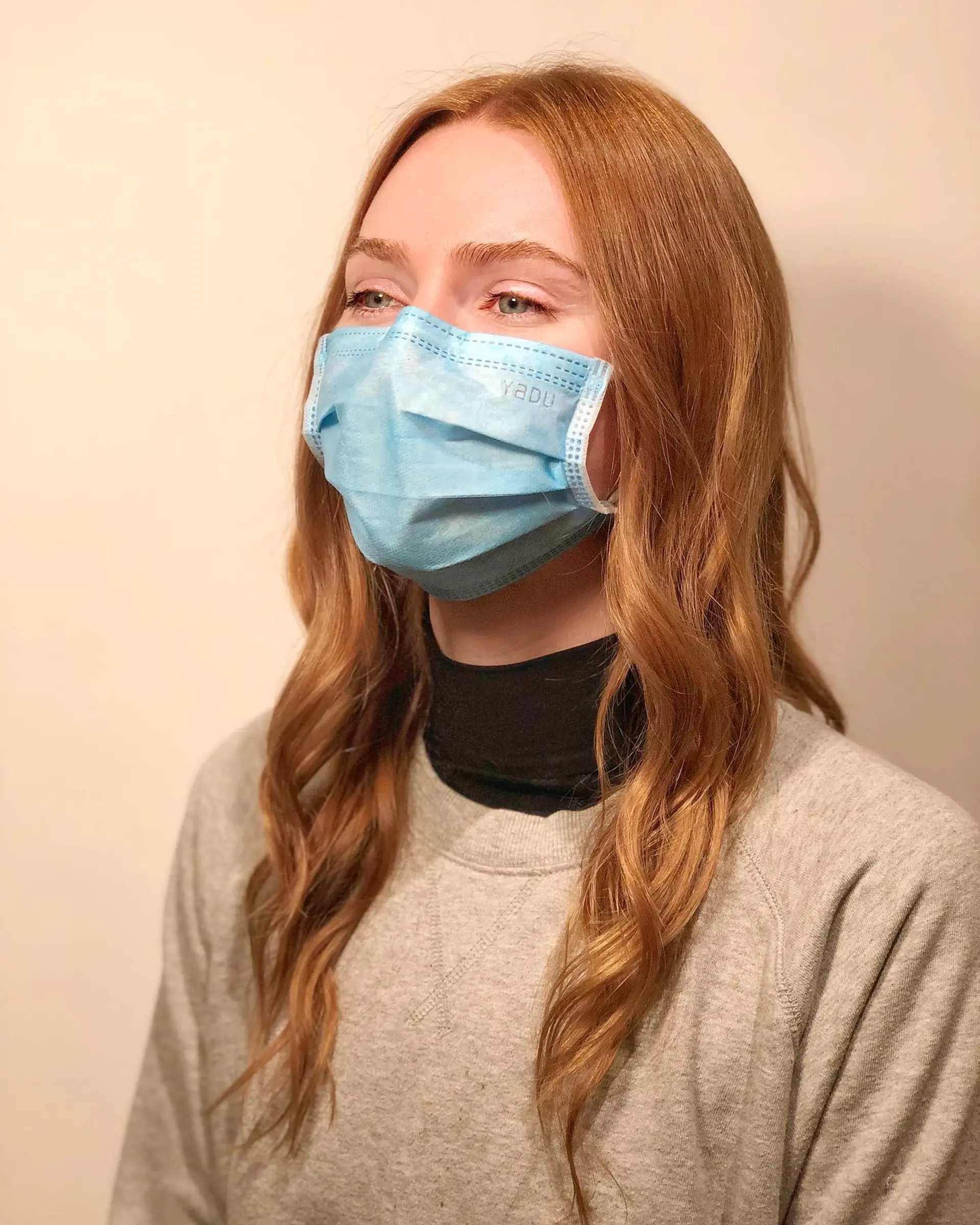 Long, flowing waves with a copper hue. 1