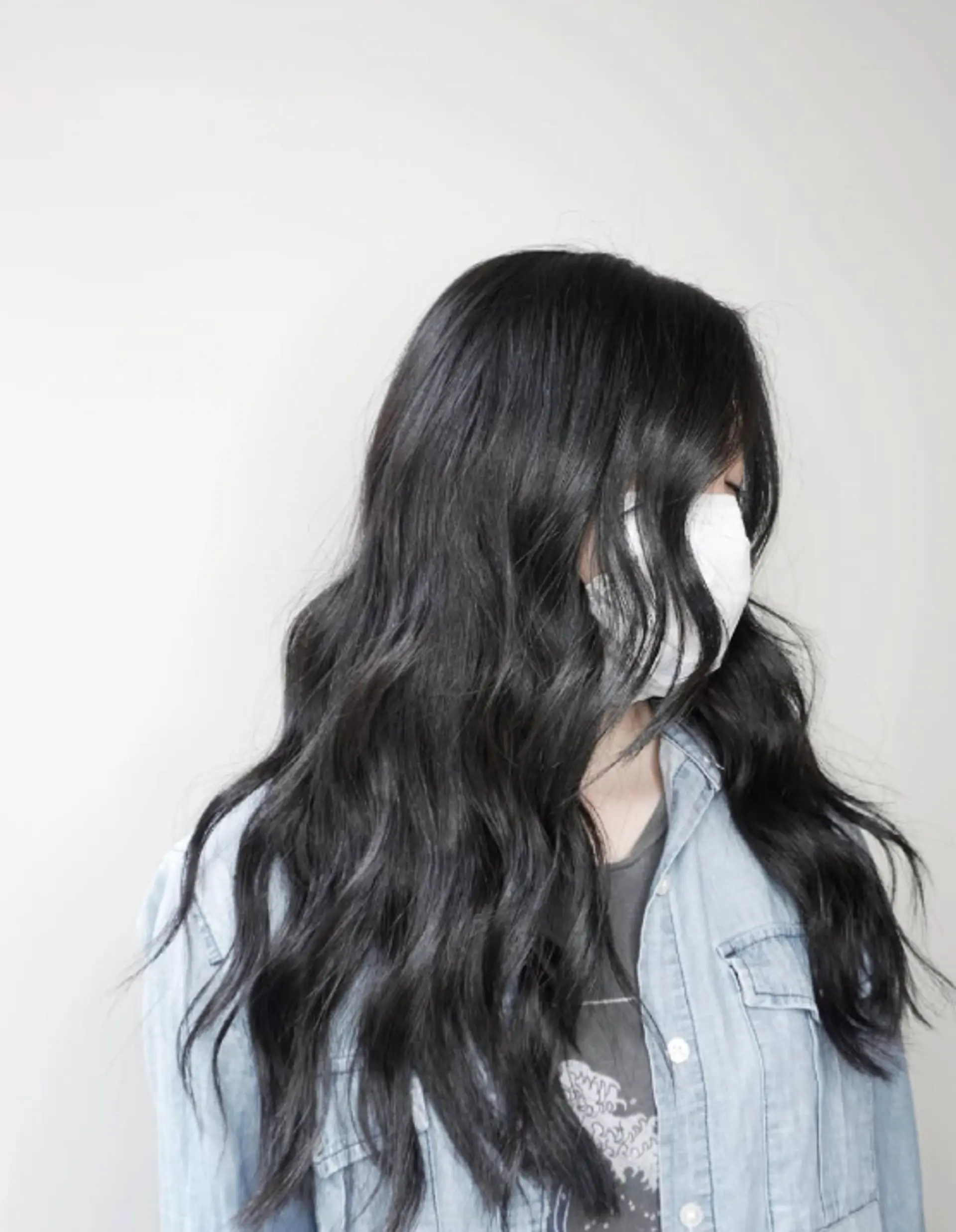 Long layered waves with healthy shine. 1