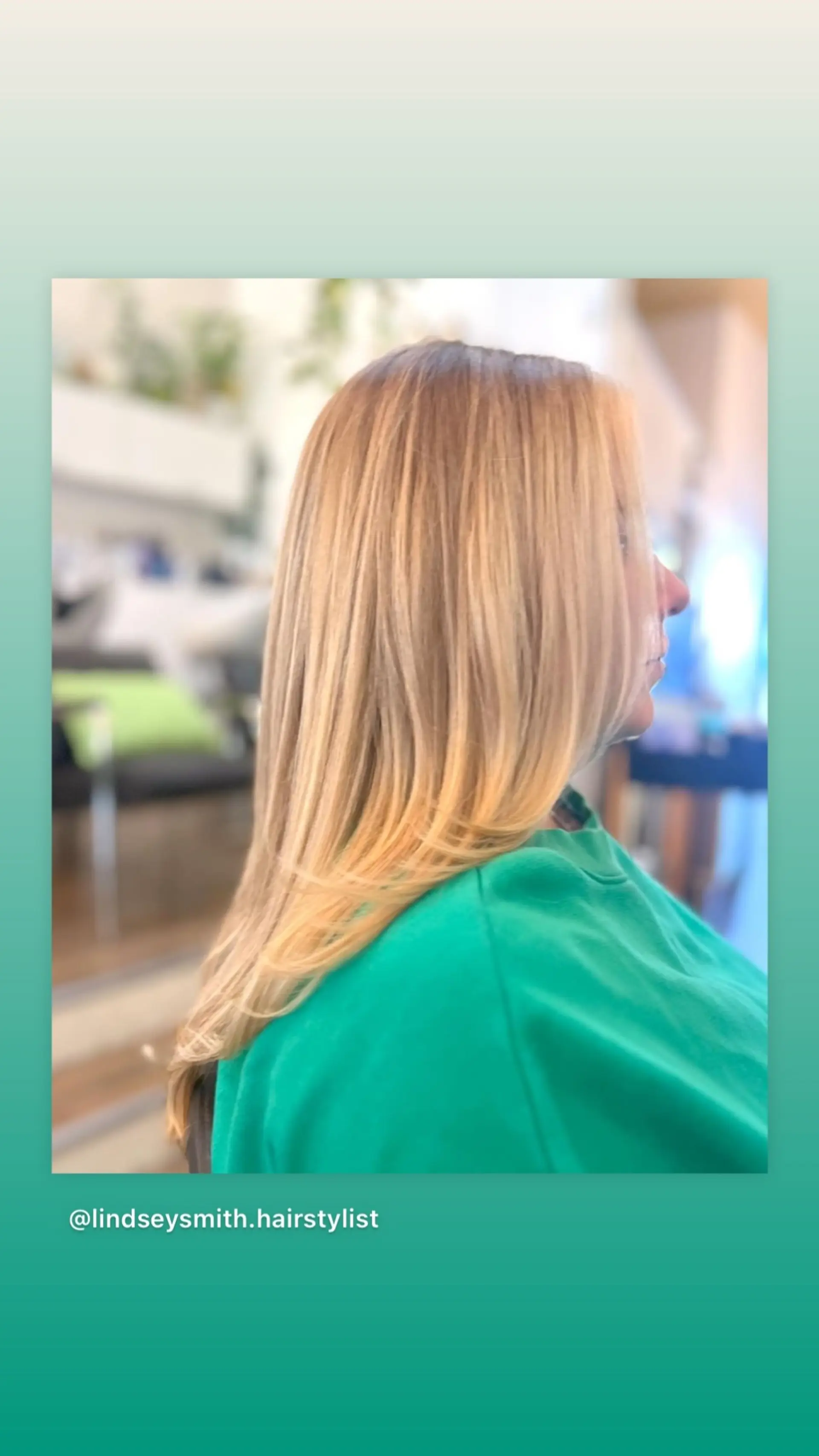 A long layered haircut with subtle face framing. 1