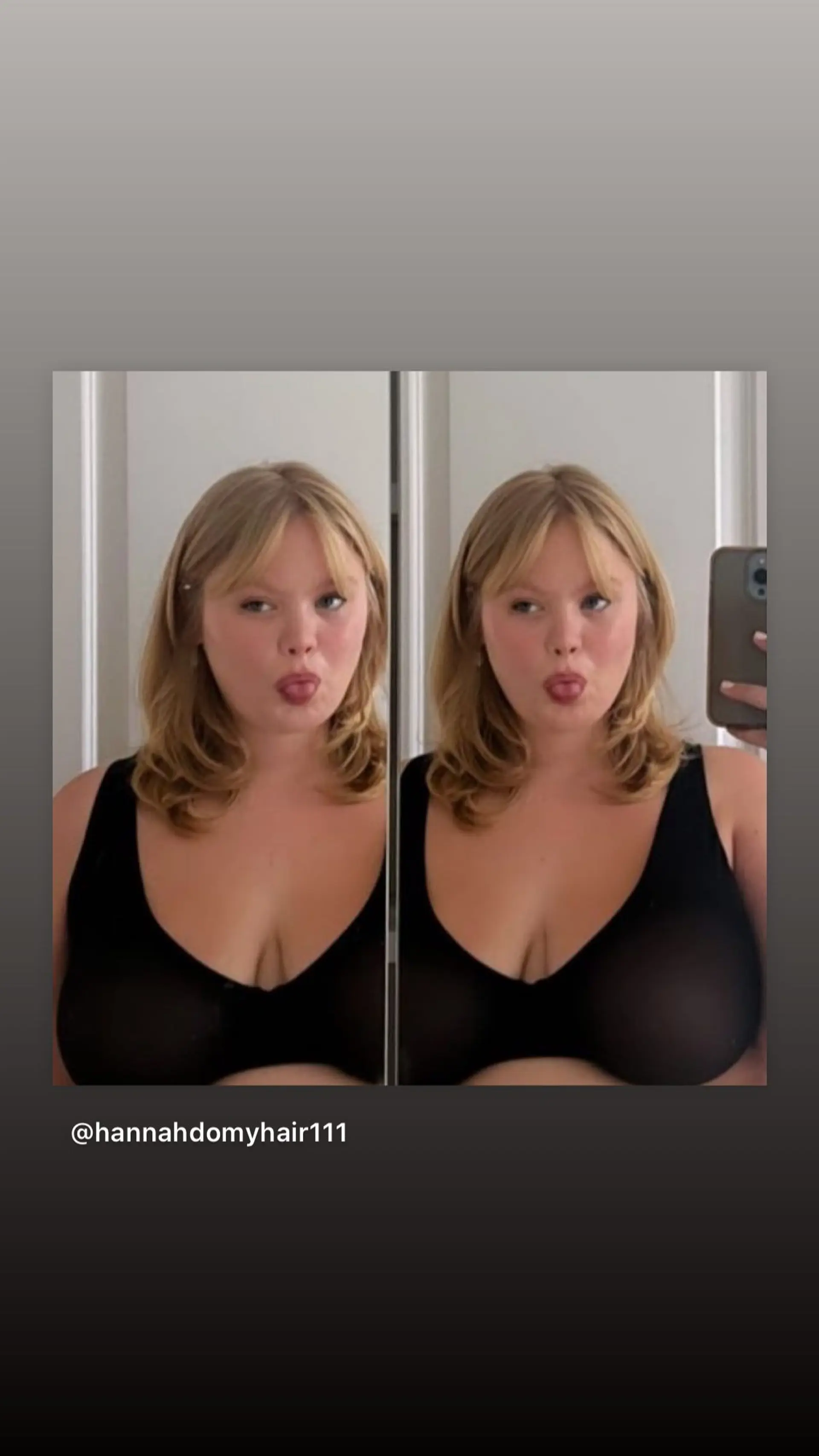 A shaggy lob with curtain bangs and face-framing layers. 1