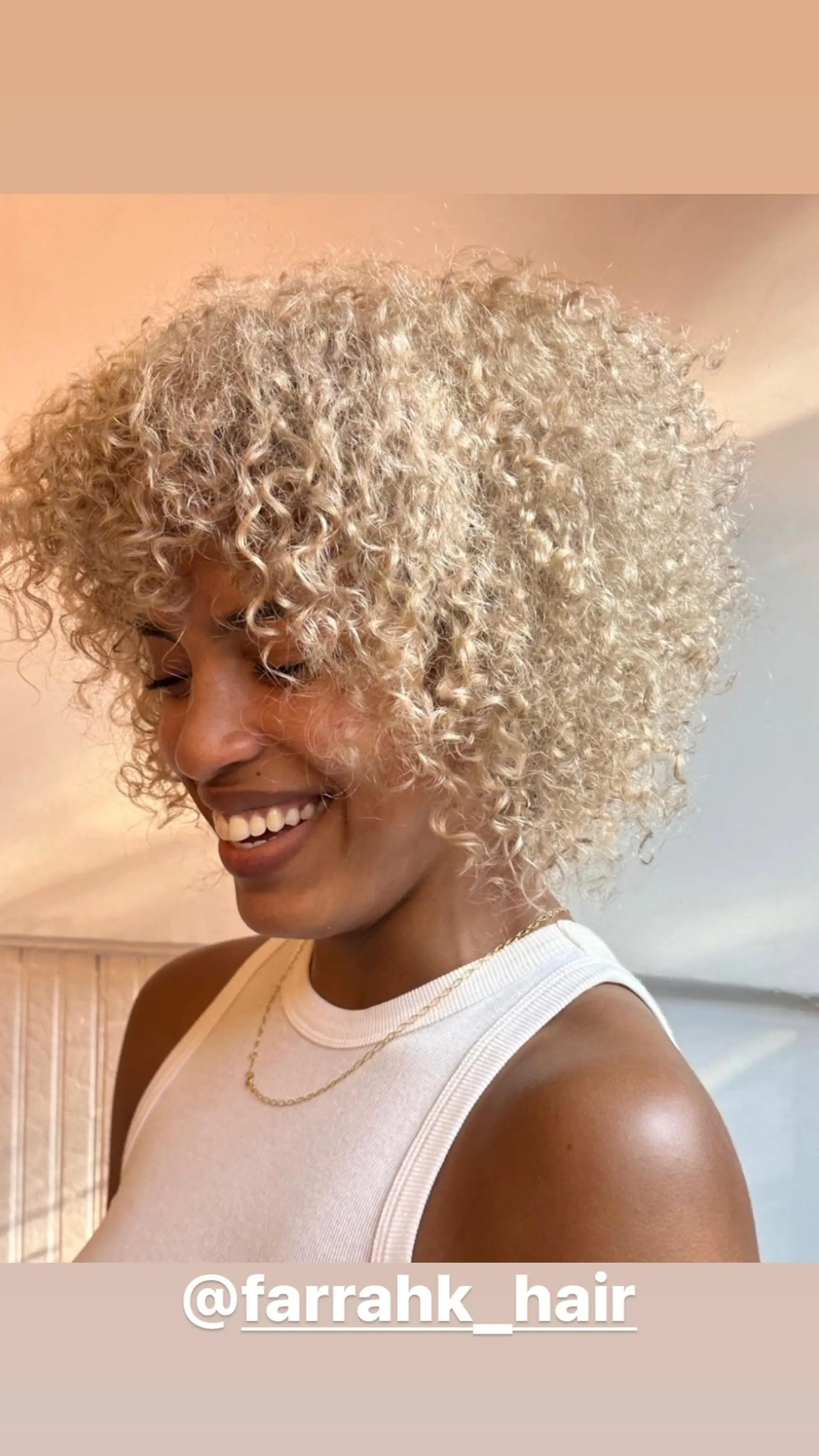 A voluminous, curly bob with defined curls. 1