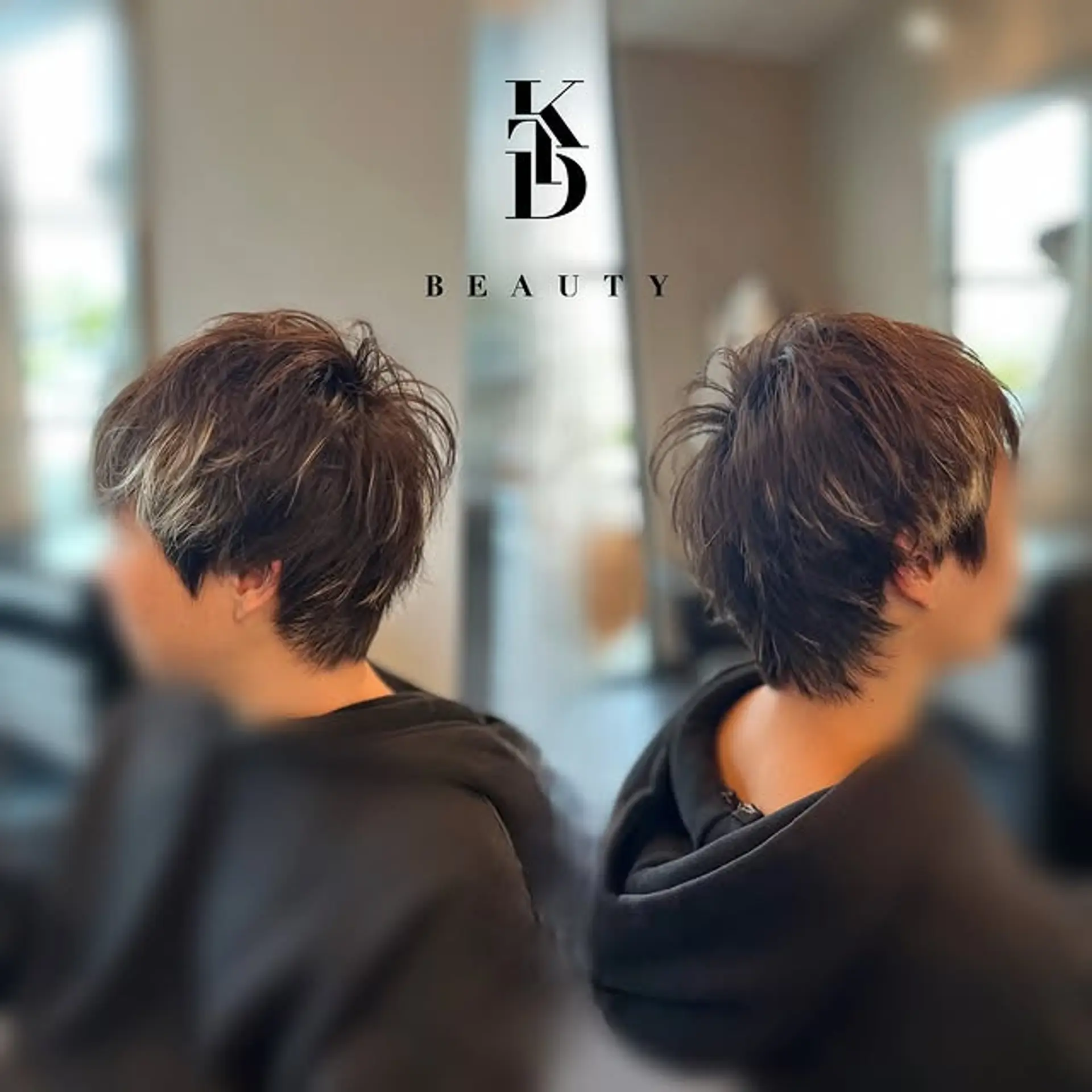 A modern textured pixie cut with subtle highlights. 1