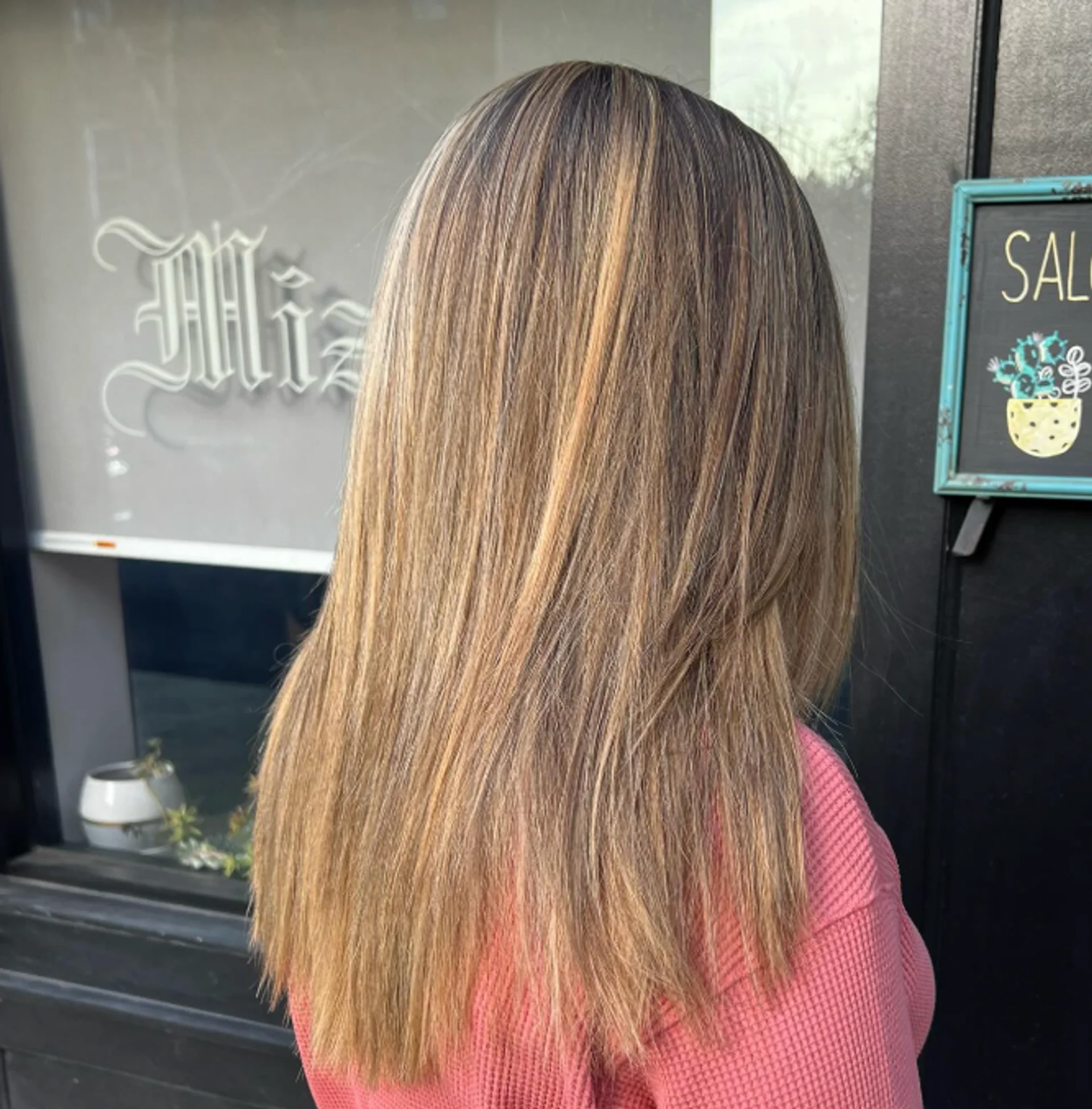 Ultra-smooth, glossy glass hair demonstrating the ultimate result of hair bio-hacking - Preview 3