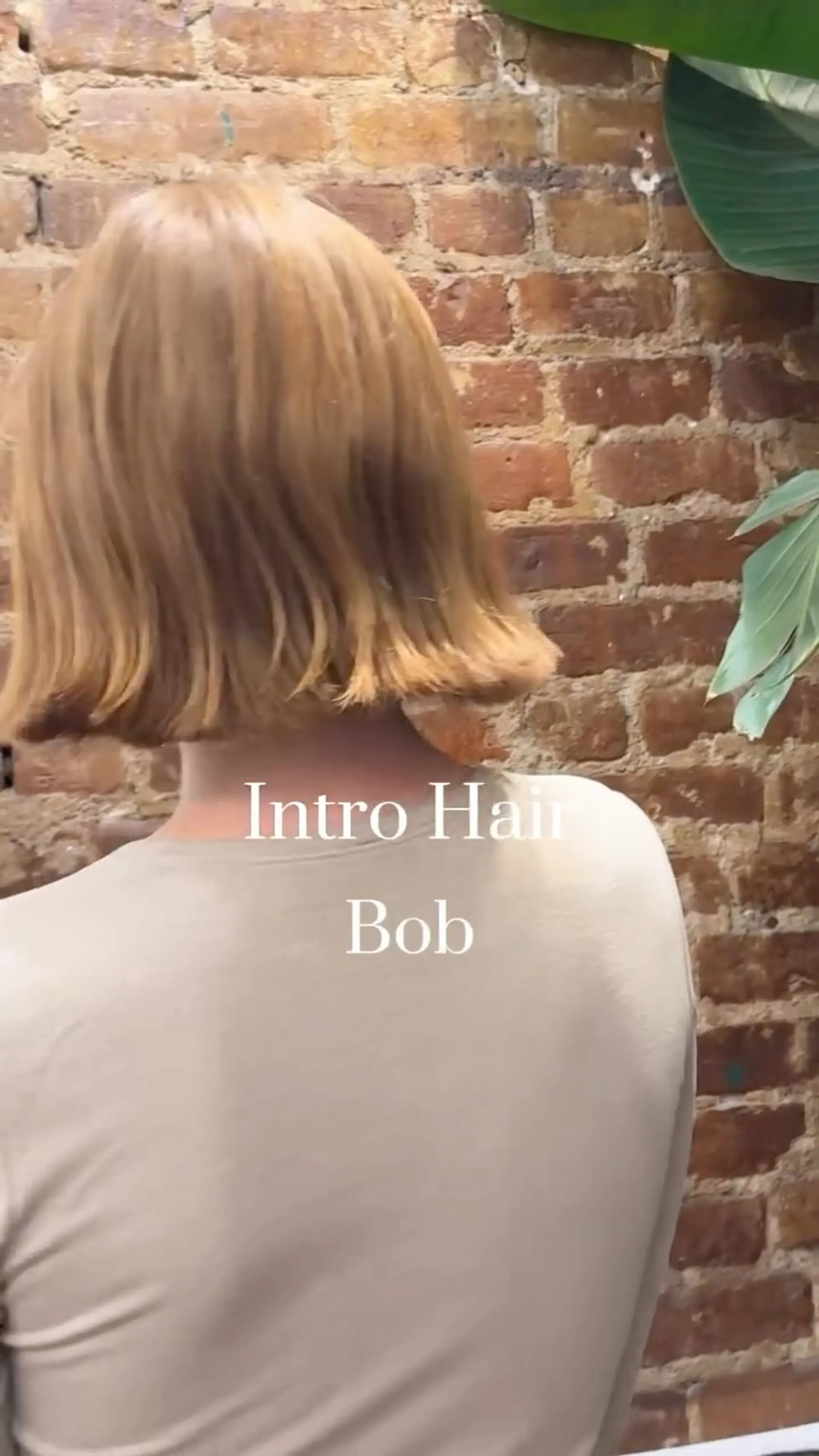 A neck-length blunt bob with slightly flicked or flipped-out textured ends. 1