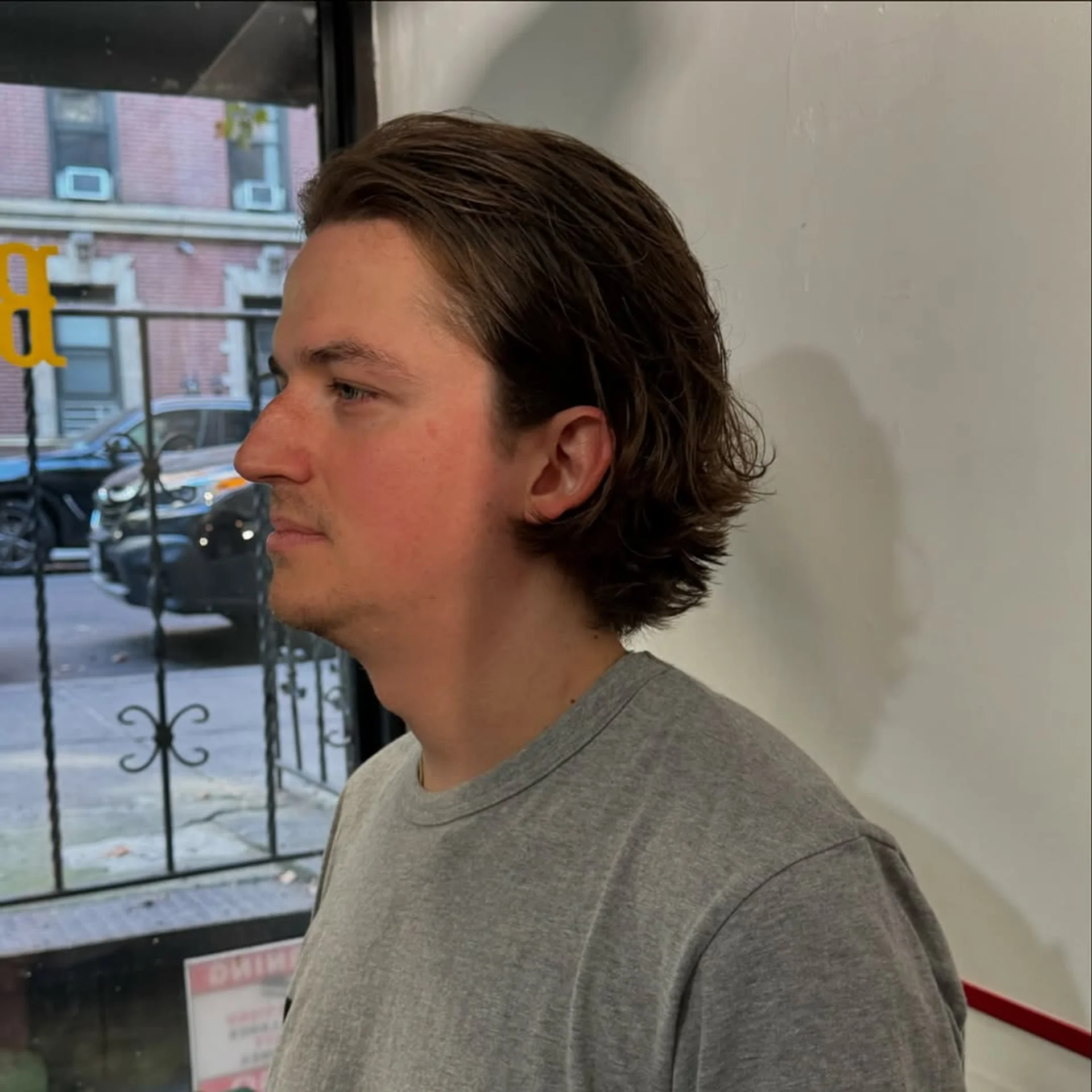 Man with a medium-length layered flow haircut styled naturally - Preview 2