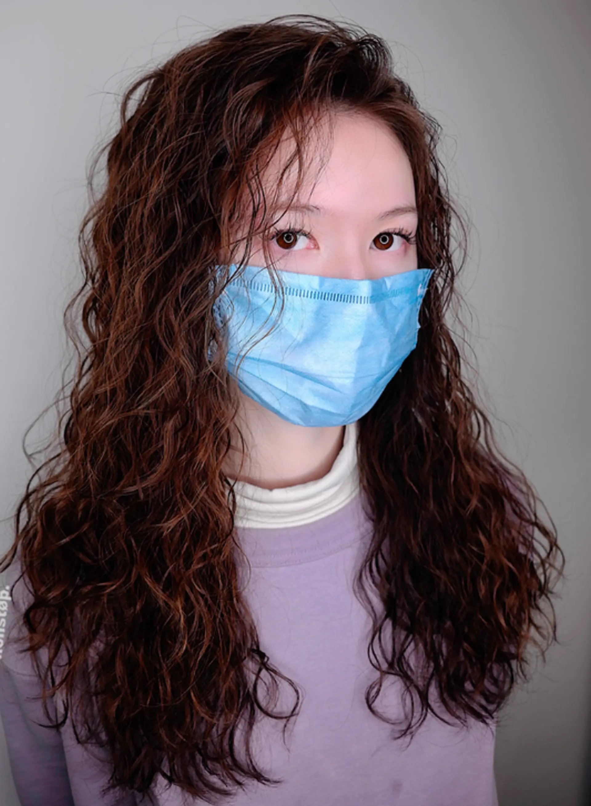 A long, wavy hairstyle with rich brown color. The hair starts with slight curls near the roots and flows into defined waves towards the ends. The middle part adds symmetry, and the layers give depth and movement.

(NonstopStyle: by Hiro) 1