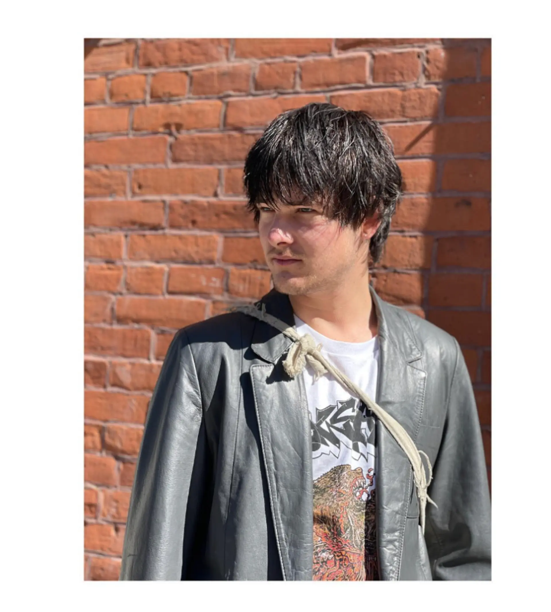 A medium-length shag with choppy layers and bangs. 1