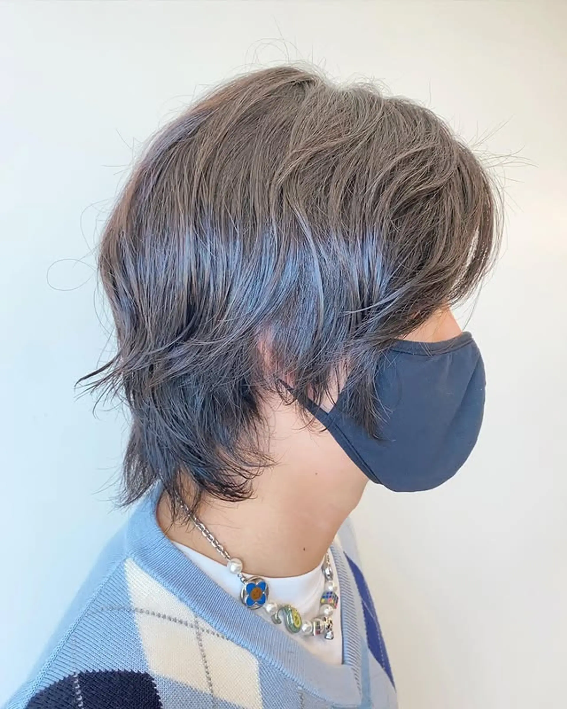 A modern shag with layered, textured ends and face-framing. 1