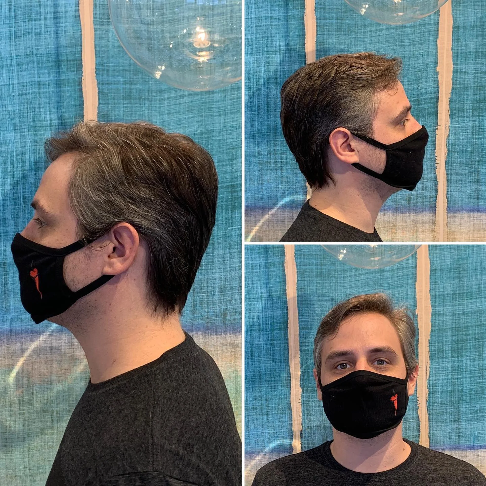 Classic tapered men's haircut, a versatile style for managing a receding hairline. - Preview 3