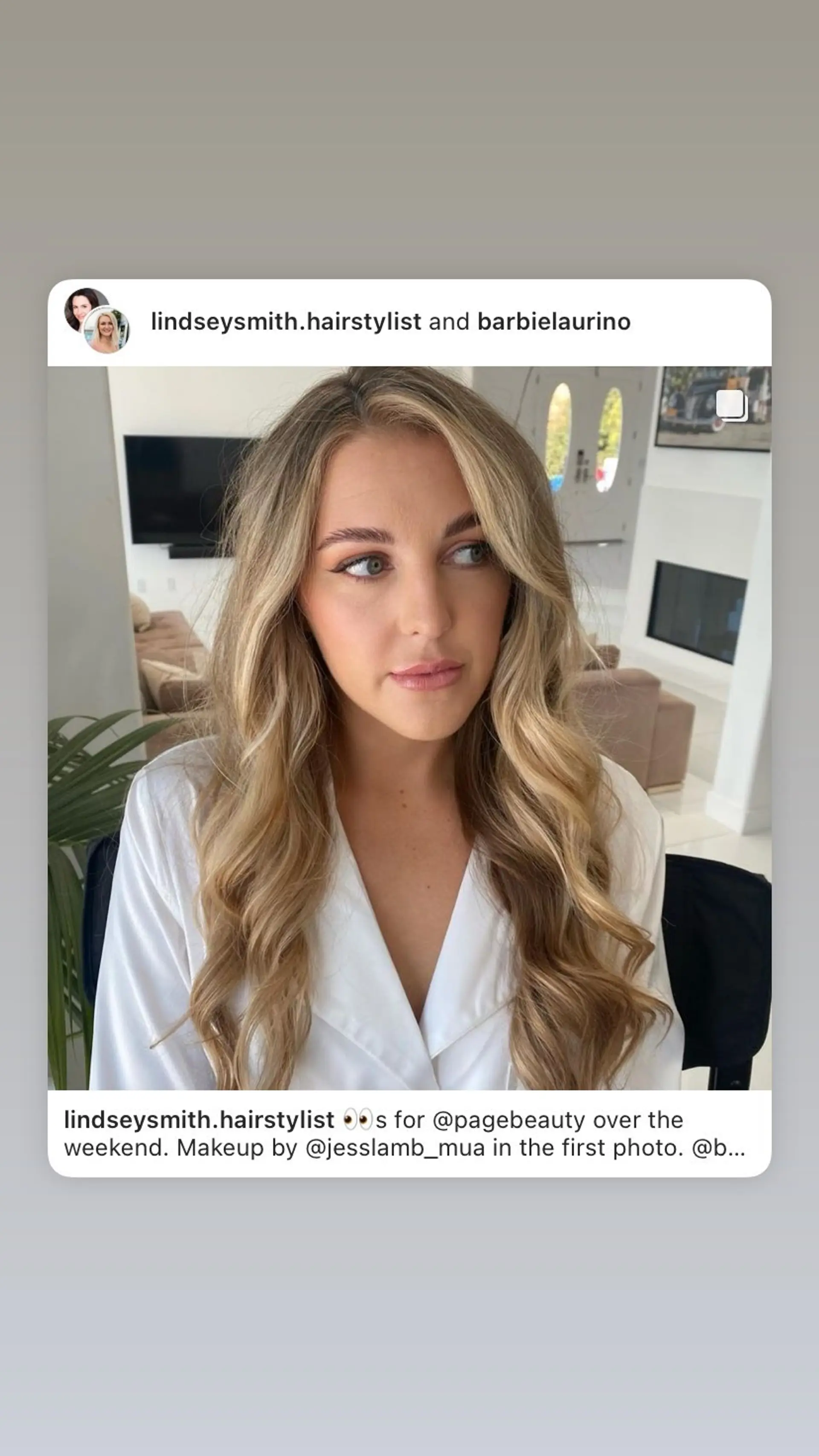 Long, wavy hair with a beachy wave style. 1