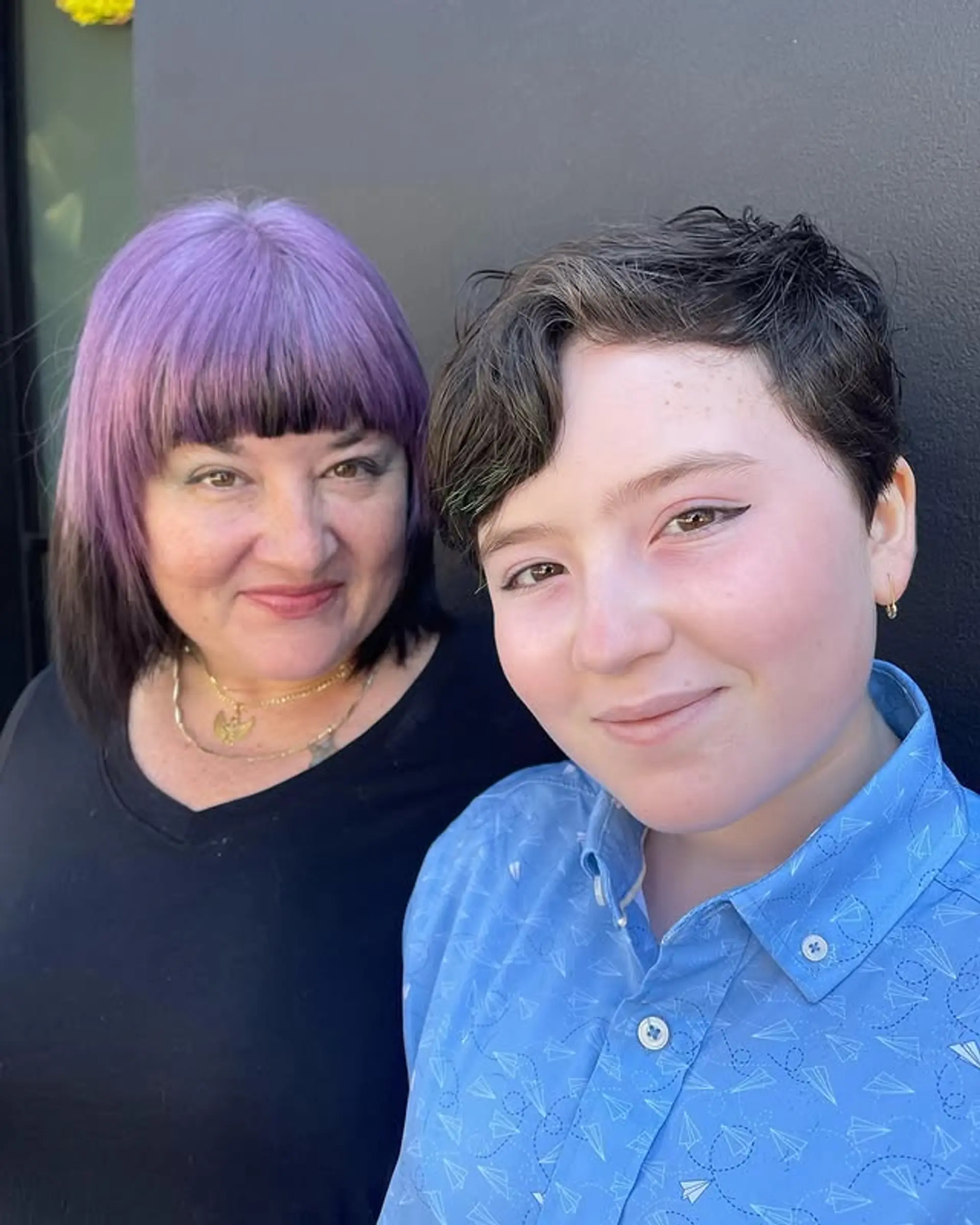 A modern, textured pixie cut with short, choppy layers. 1