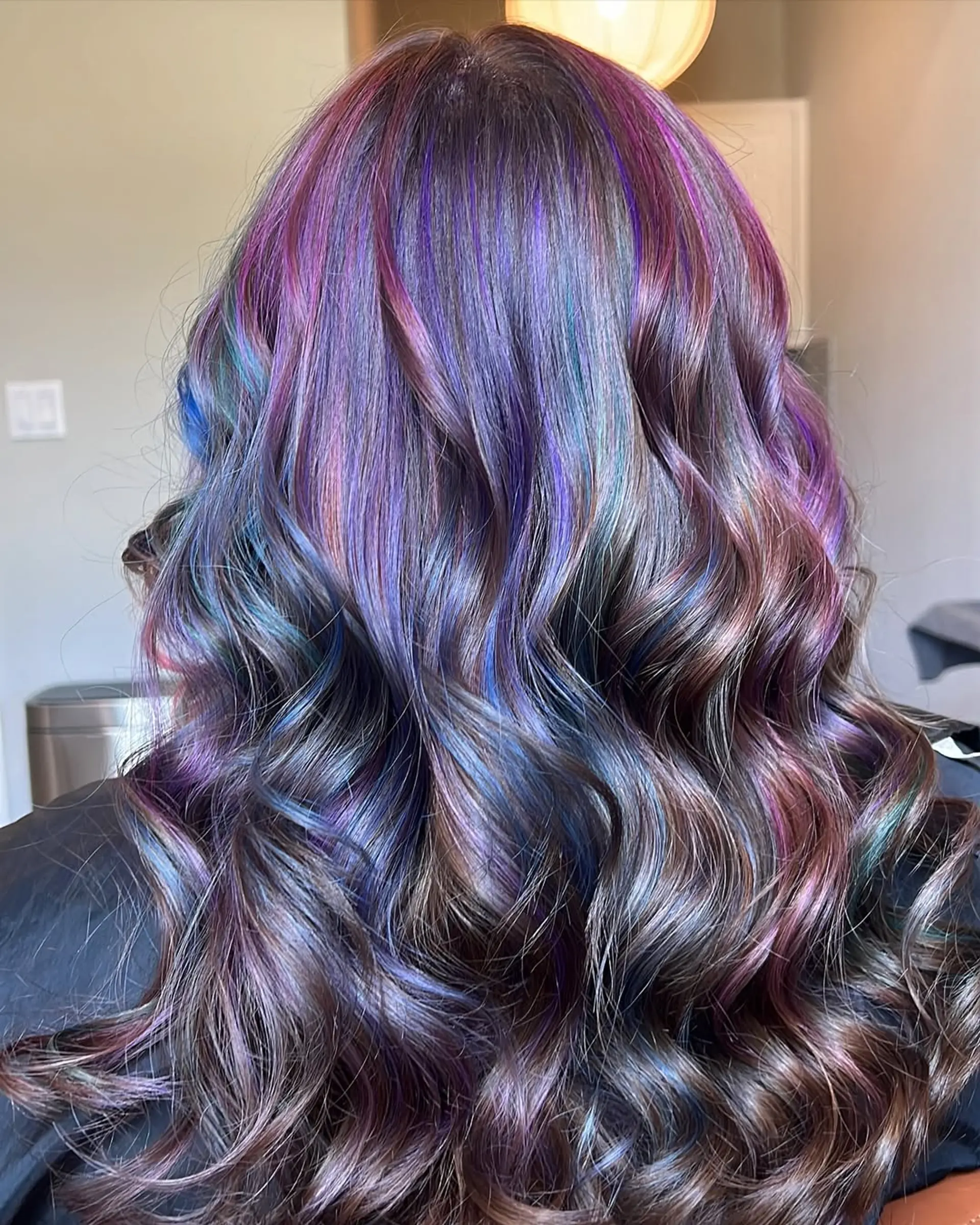 Flourite prism color hair. this color will fade well and grow out well! 3