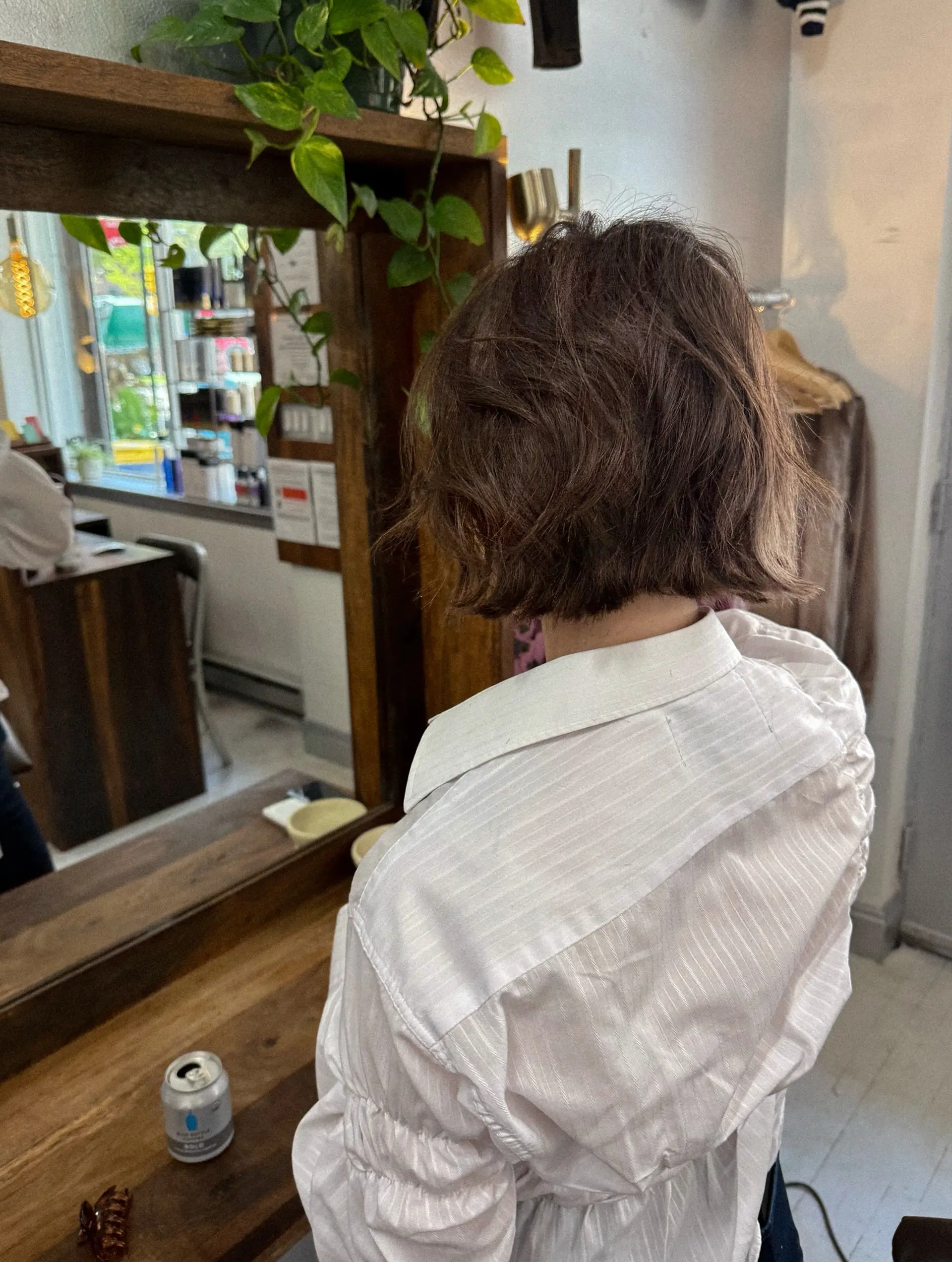 A chic, short bob with natural-looking soft waves and lots of texture. 1