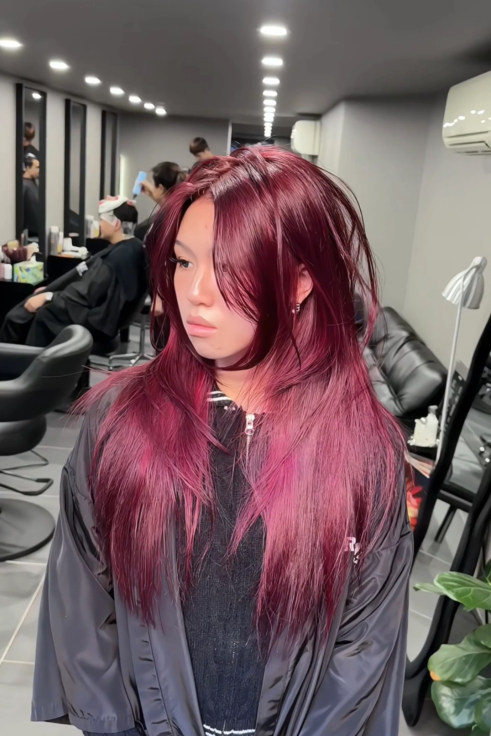 Stunning long layered butterfly cut framing the face perfectly - Preview 1