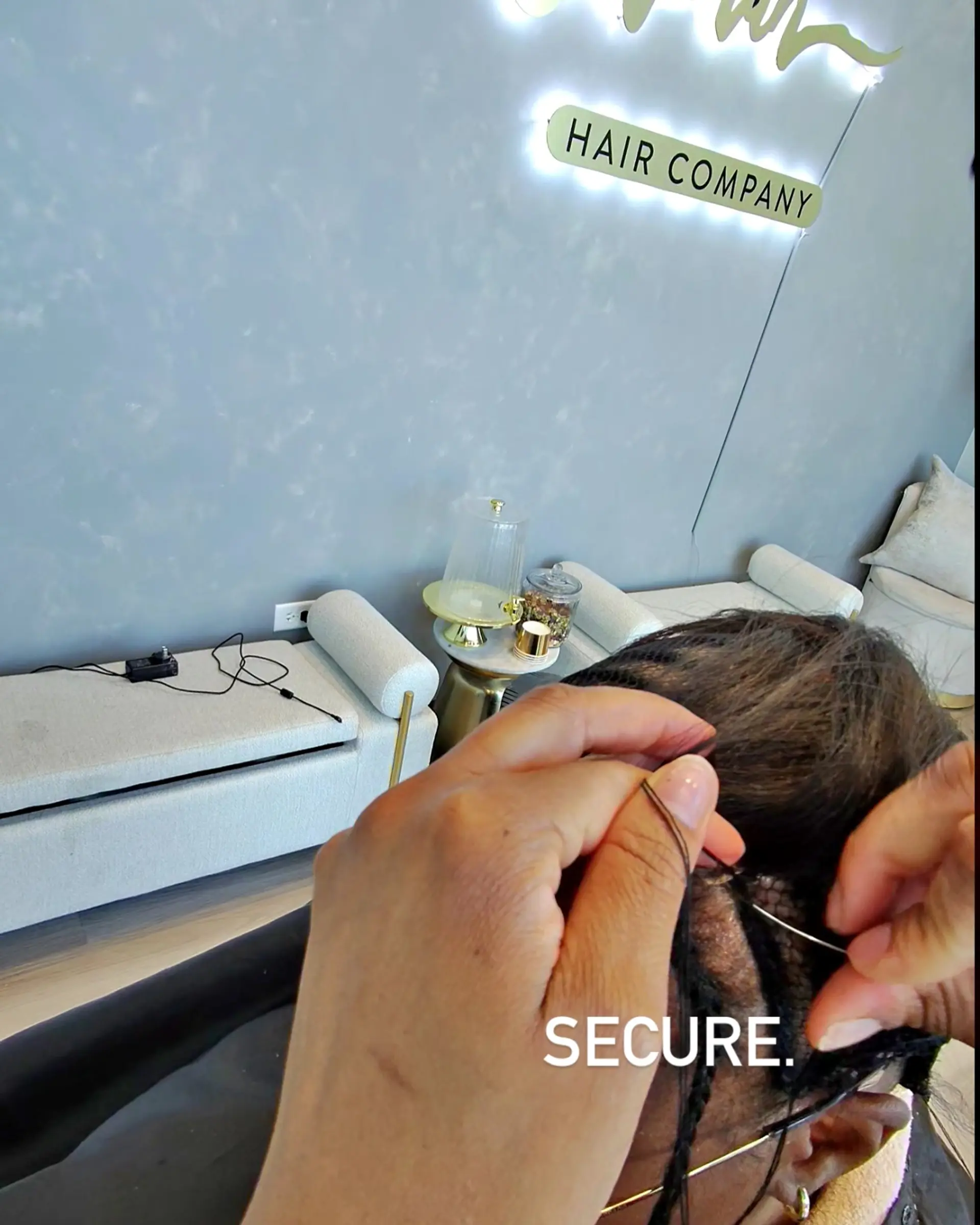 Voluminous layered waves with a soft, touchable finish. 4