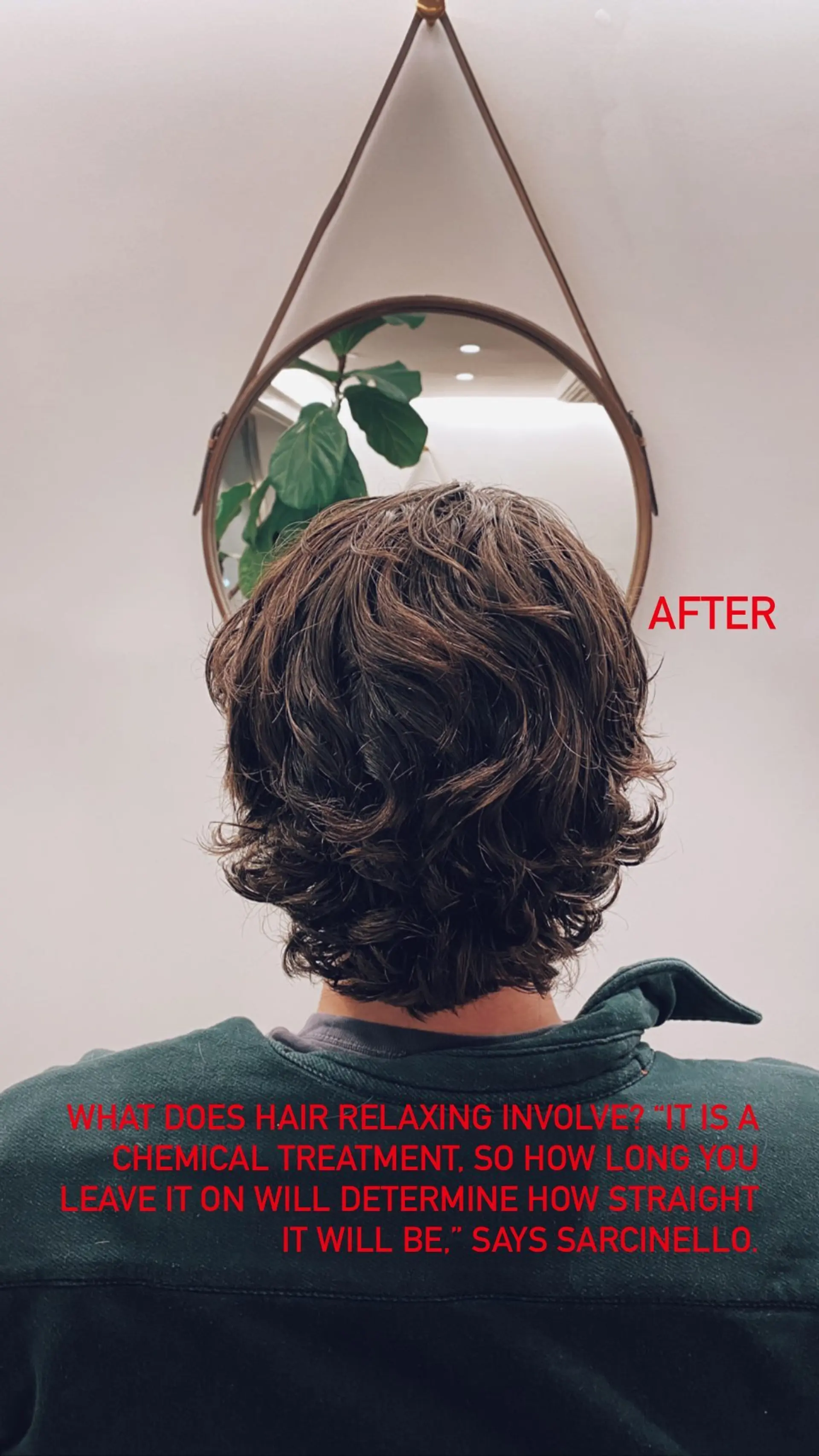 Relaxed, wavy bob with a modern, textured finish. 1