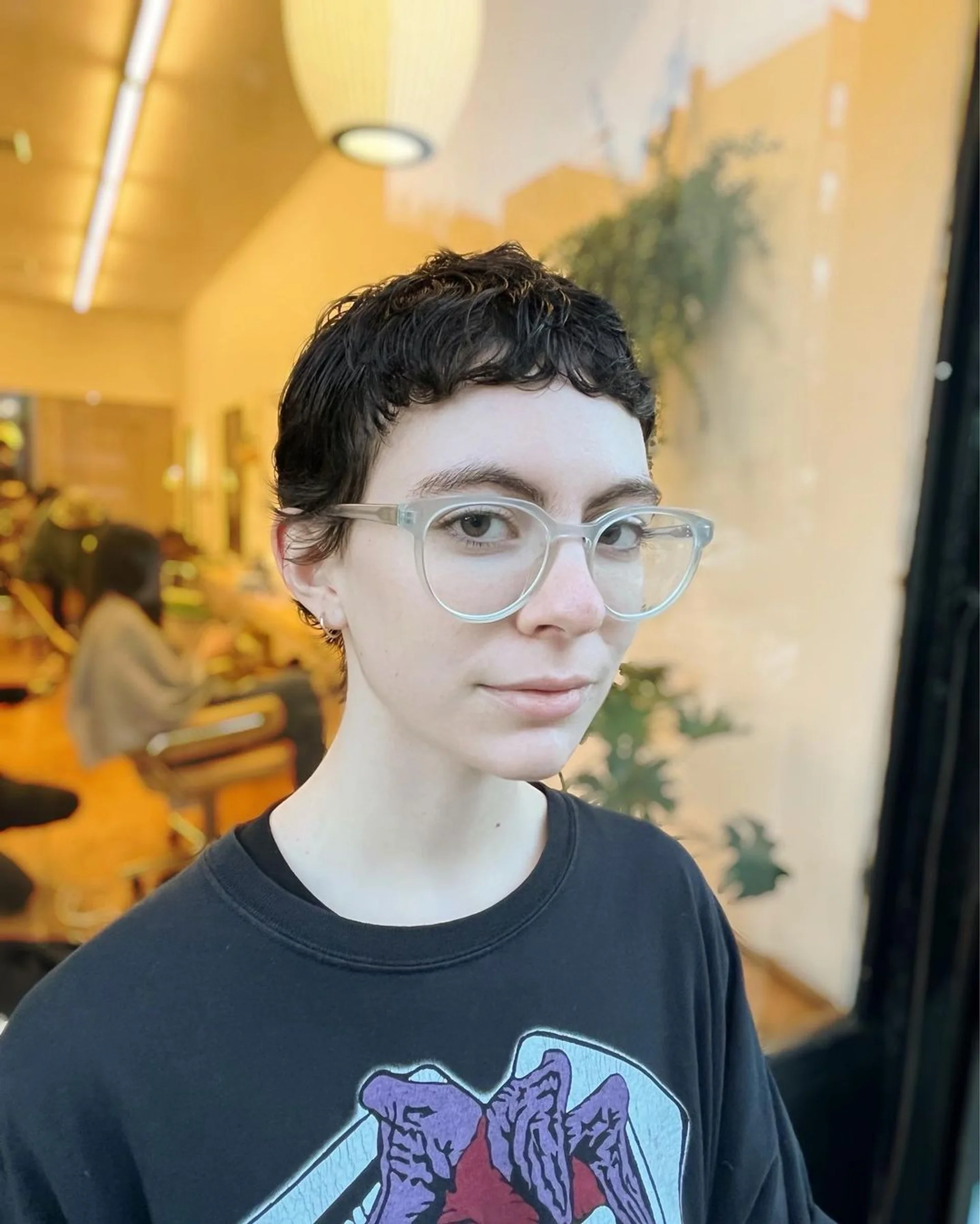 Female with a loose bob, soft fringe, and subtle waves, a perfect low-maintenance style - Preview 3