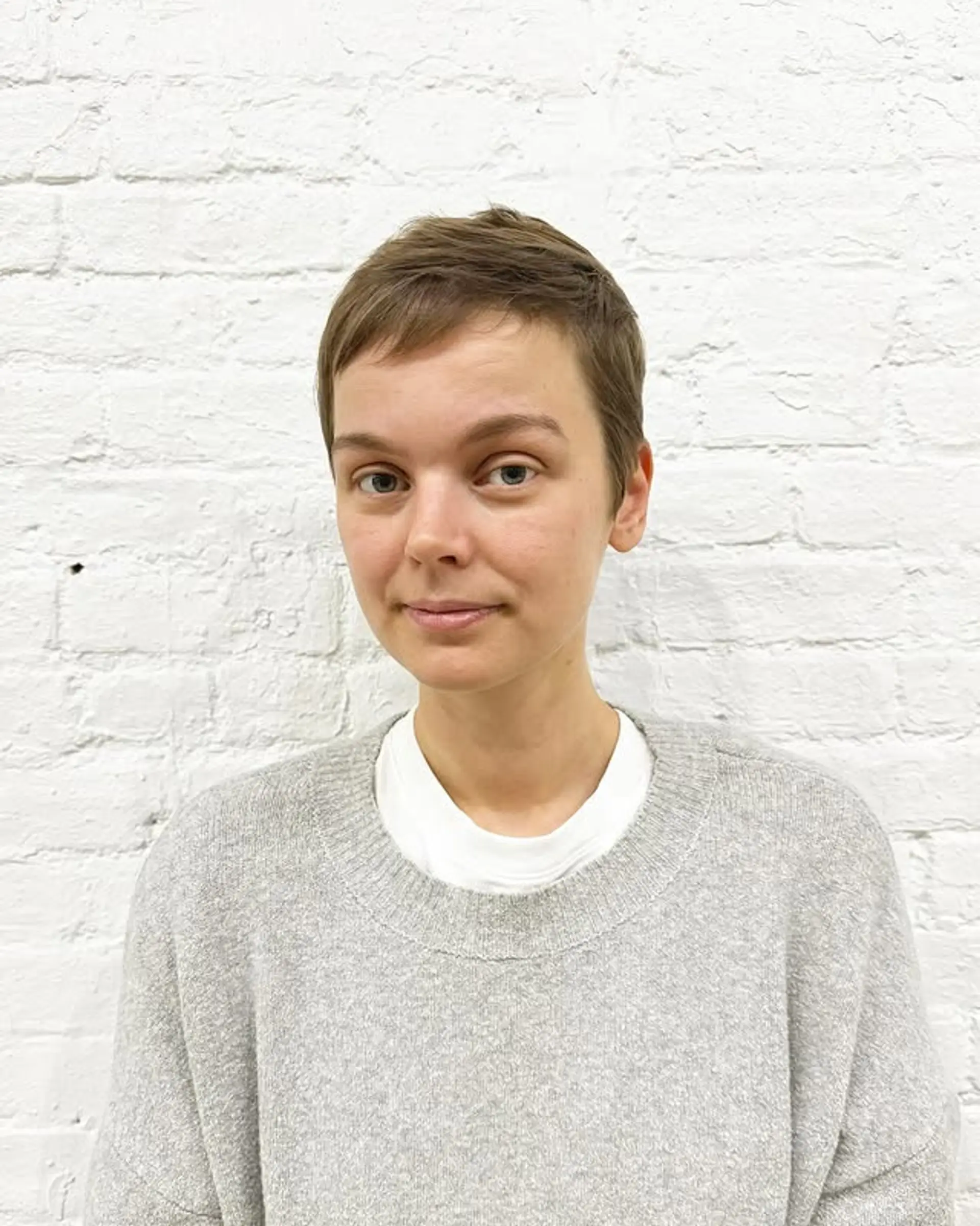 A classic pixie cut with a textured finish. 1