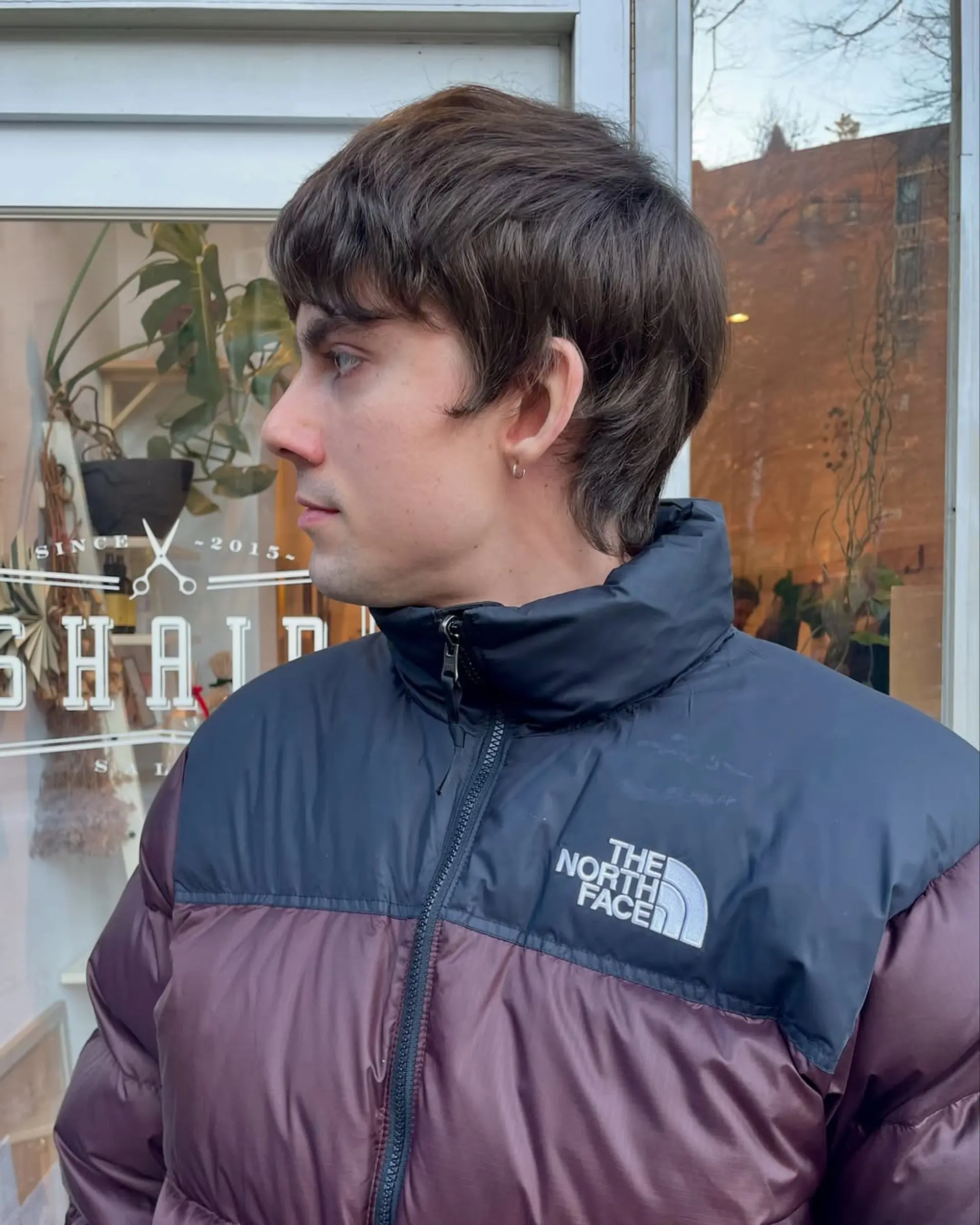 A textured shag with curtained bangs and a natural, wavy texture. 2