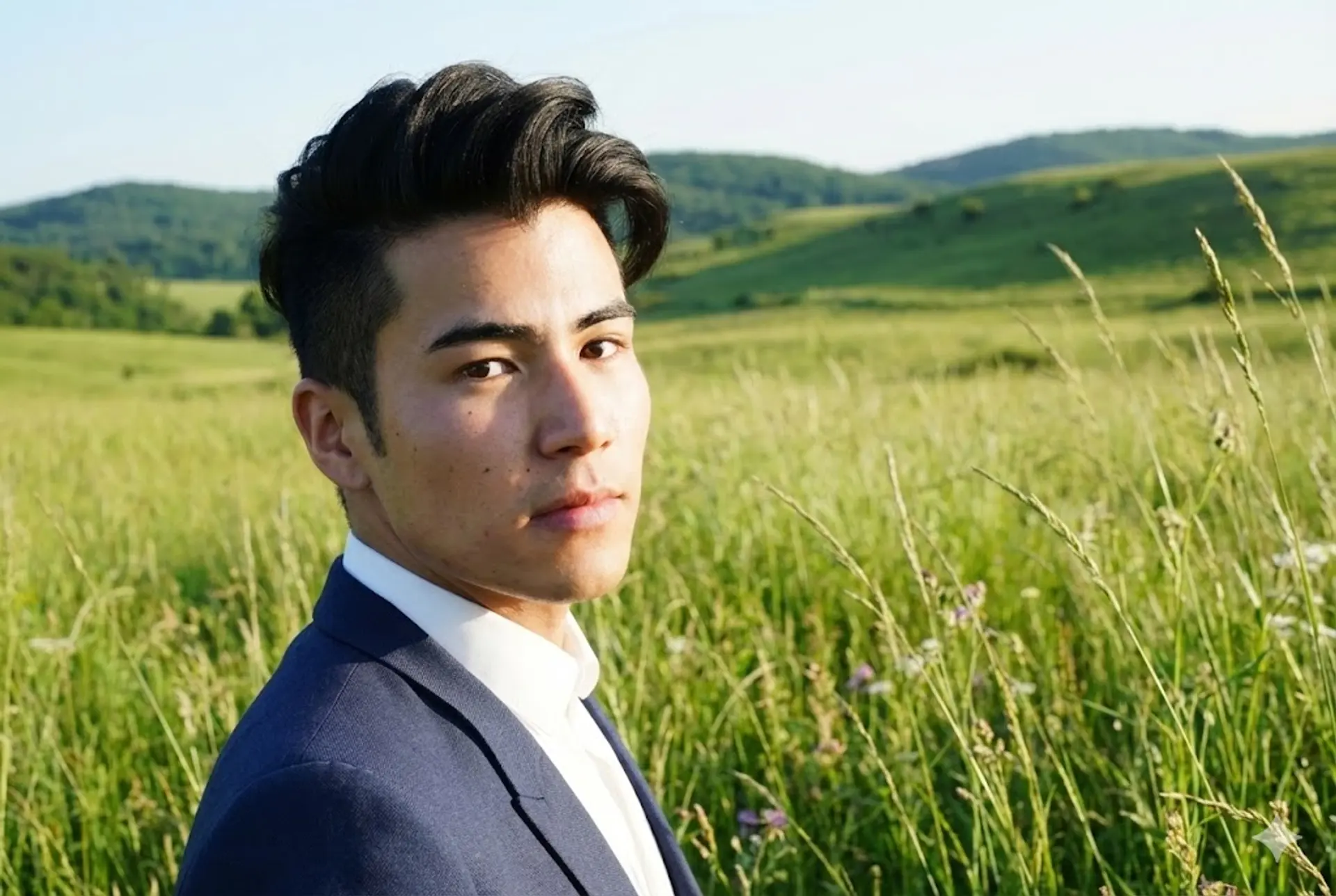 A modern textured quiff with tapered sides. 1