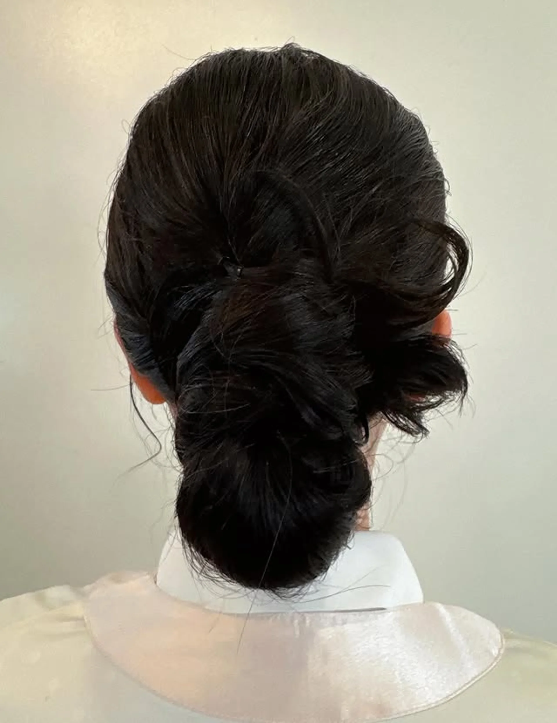 Elegant Wavy Blonde Updo, perfect for a night of dancing - Preview 3
