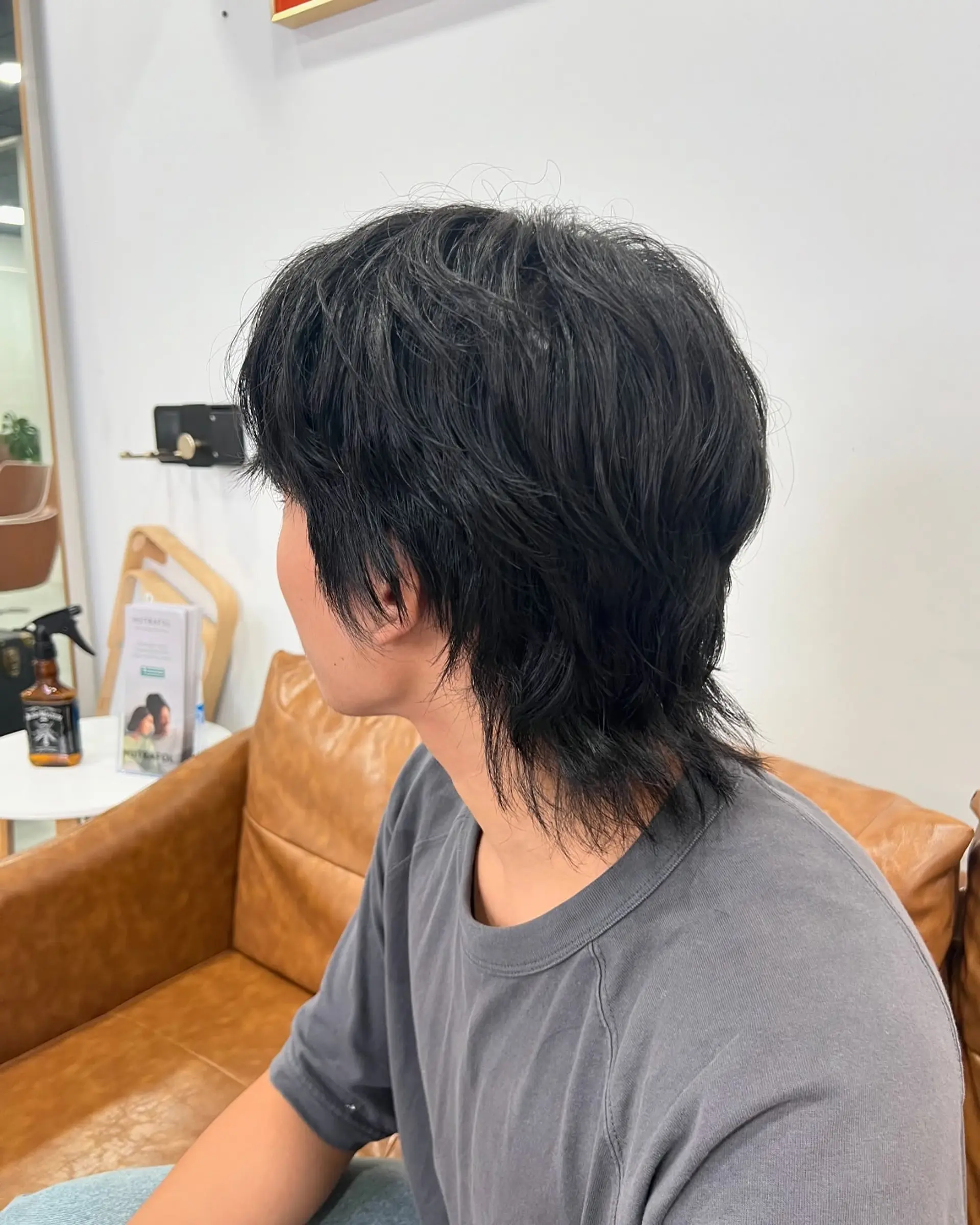 This is a modern shaggy mullet with lots of texture and layers. 1